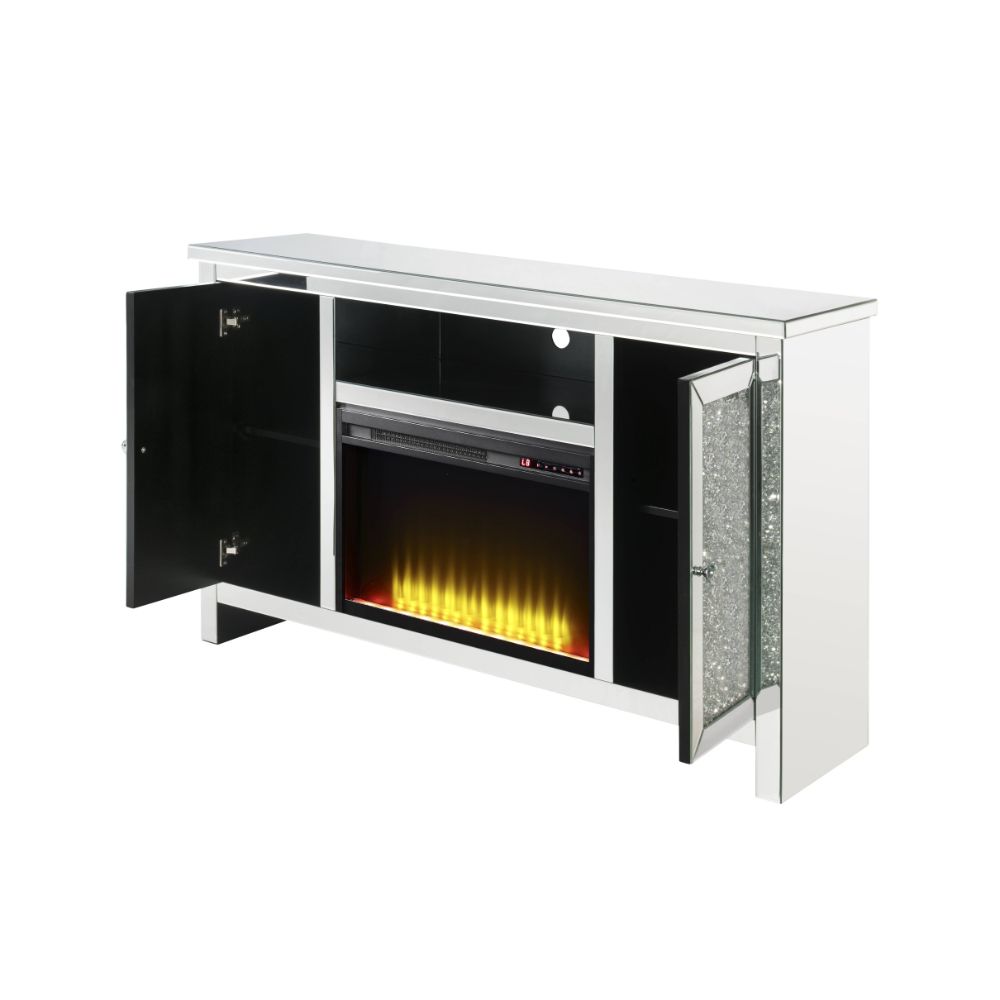 Noralie Tv Stand W/Fireplace (36" H) - Ornate Home