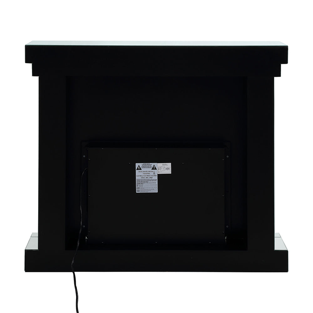 Noralie Wide Mantel Fireplace - Ornate Home