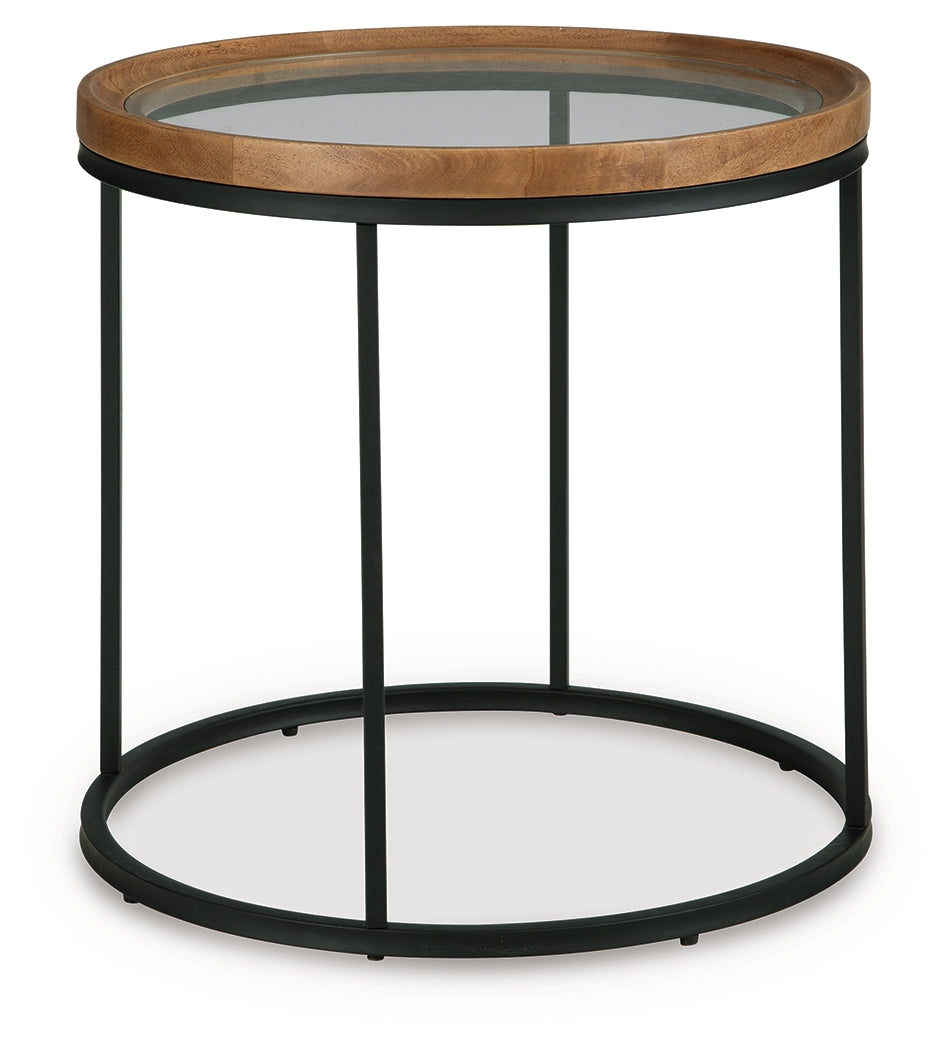 Noraluna Medium Brown End Table (Online Special Price) - Ornate Home