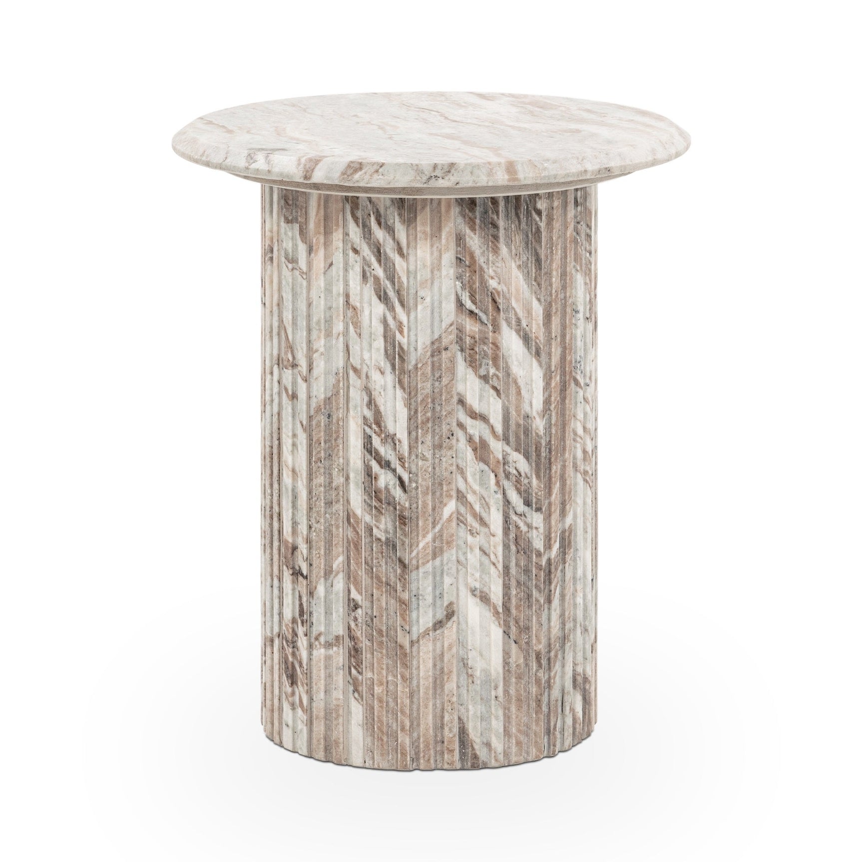 Nordens Rusty Gray End Table - Ornate Home