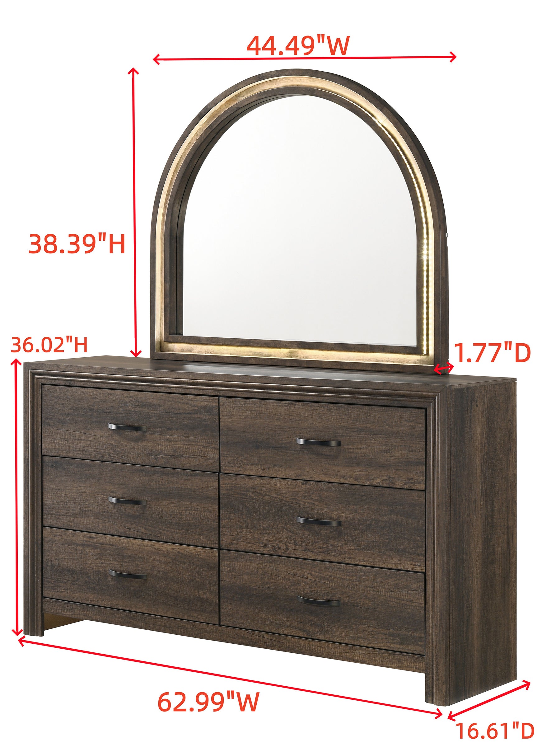 Noreen Brown Panel Bedroom Set - Ornate Home