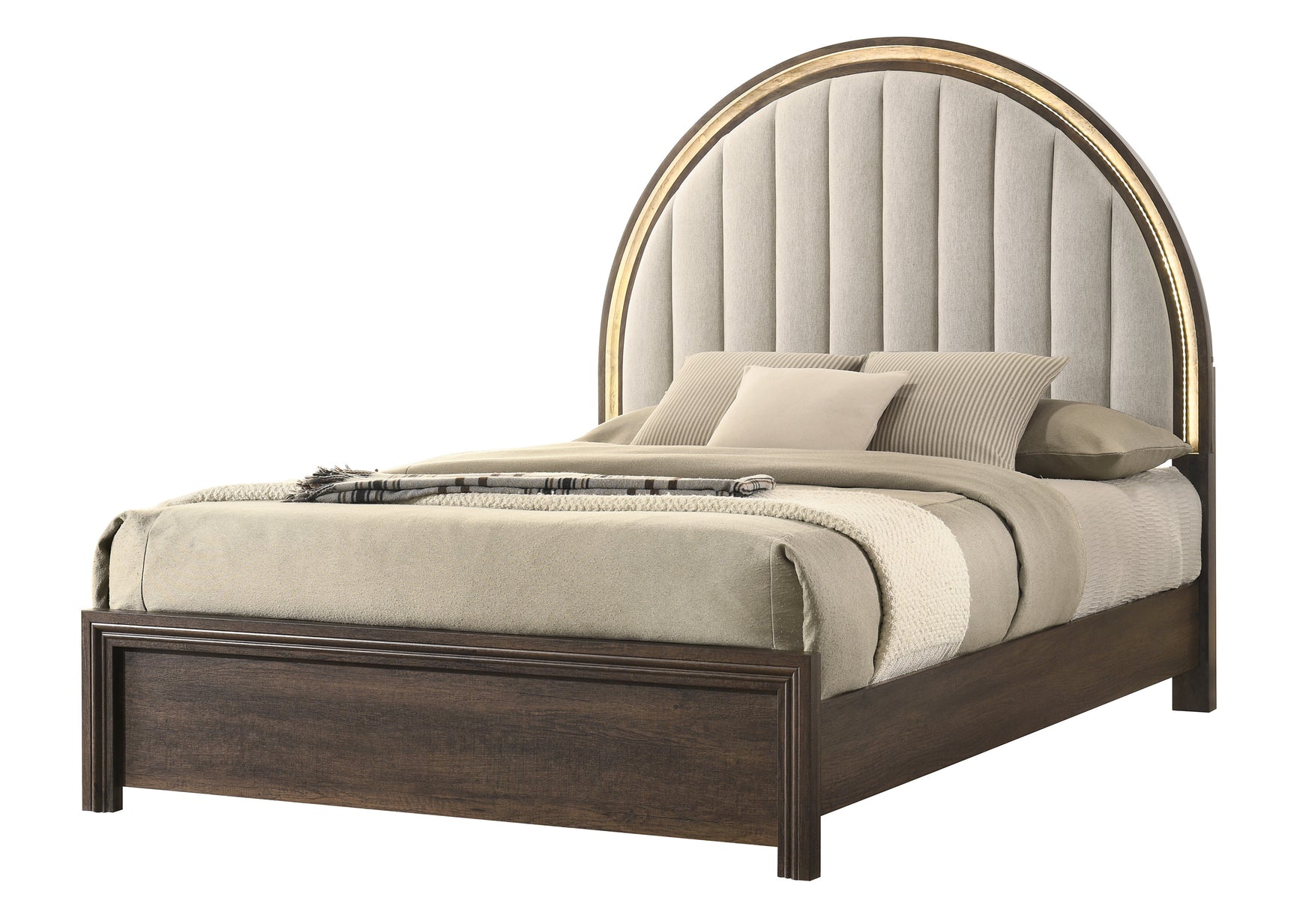Noreen Brown Panel Bedroom Set - Ornate Home