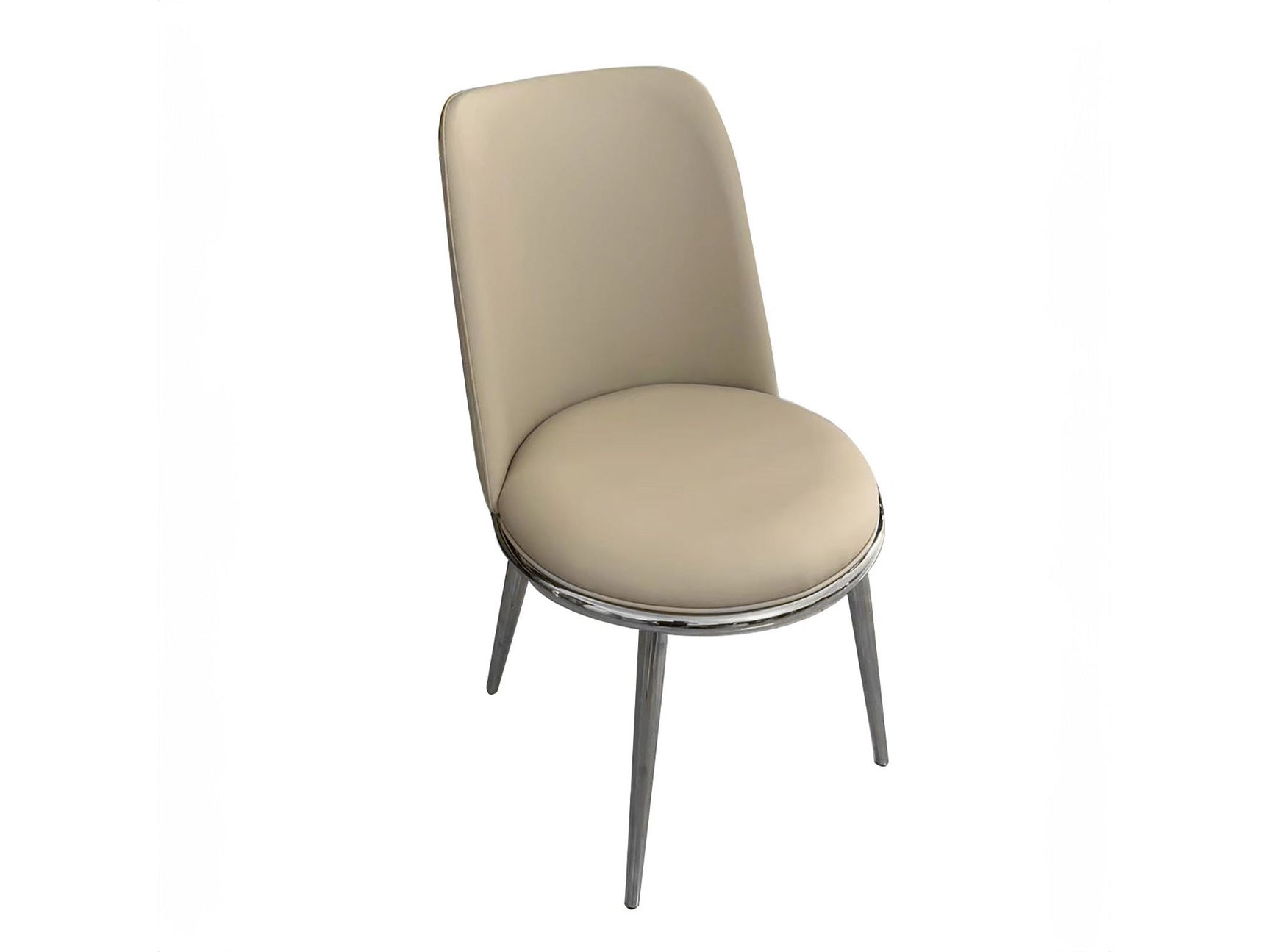 Norelli Silver/Taupe Side Chair (Set of 2) - Ornate Home