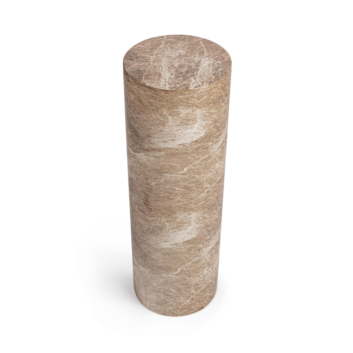 Norfolk Brown/Ivory Large Round Display Pedestal