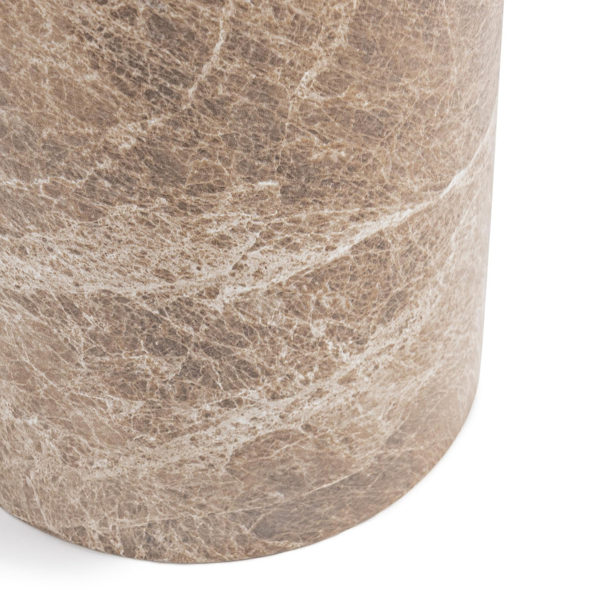 Norfolk Brown/Ivory Large Round Display Pedestal
