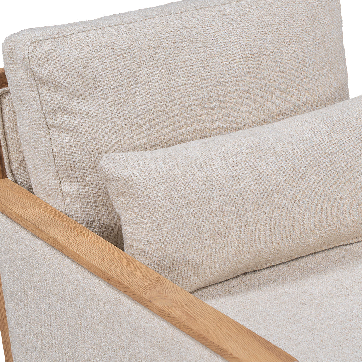 Norman Natural Accent Chair - Ornate Home