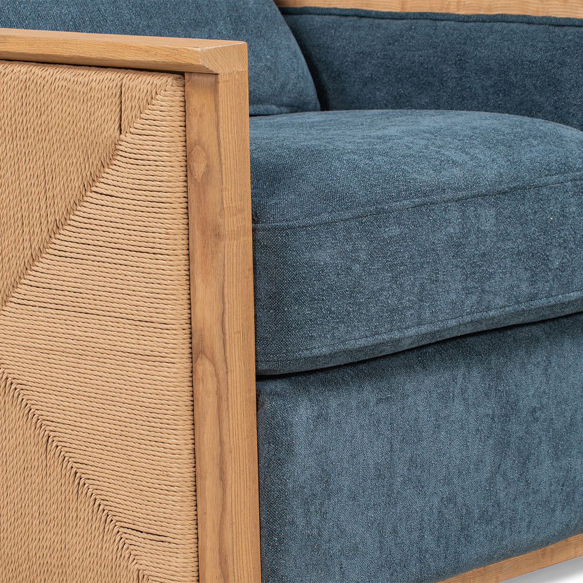 Norman Teal Accent Chair - Ornate Home