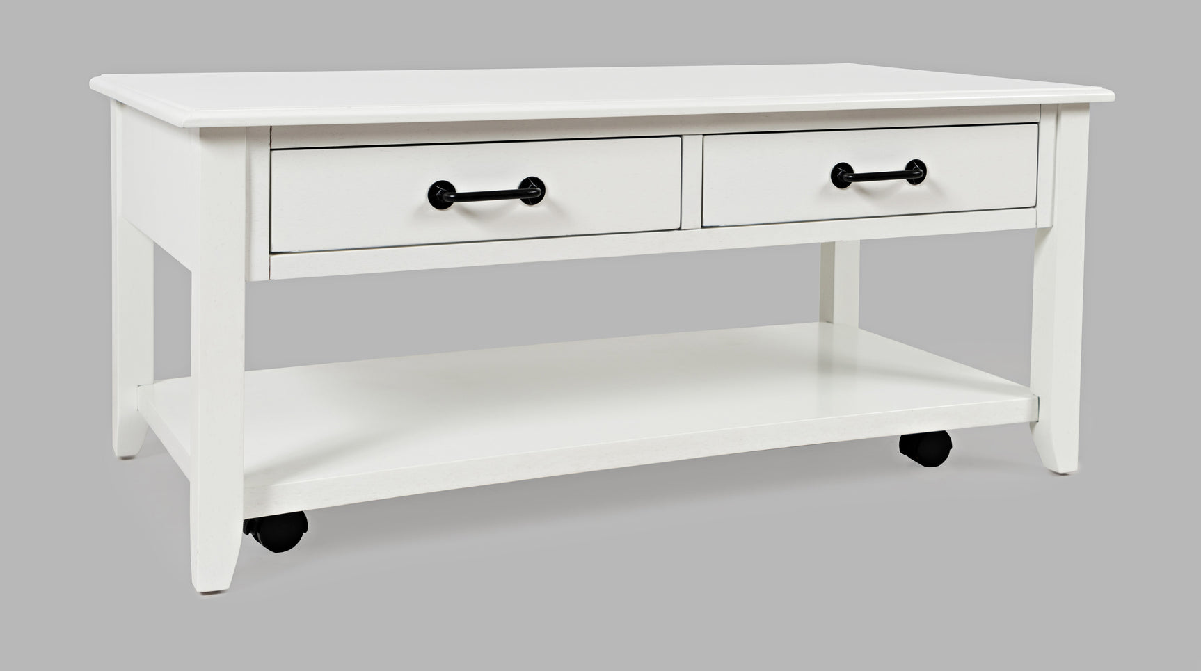 North Fork White Cocktail Table - Ornate Home