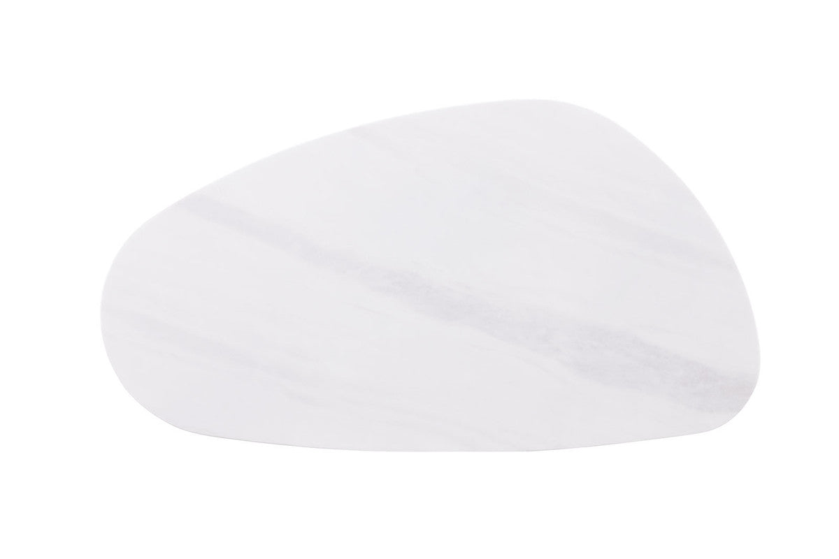 Northwich White/Matte Gold Coffee Table - Ornate Home