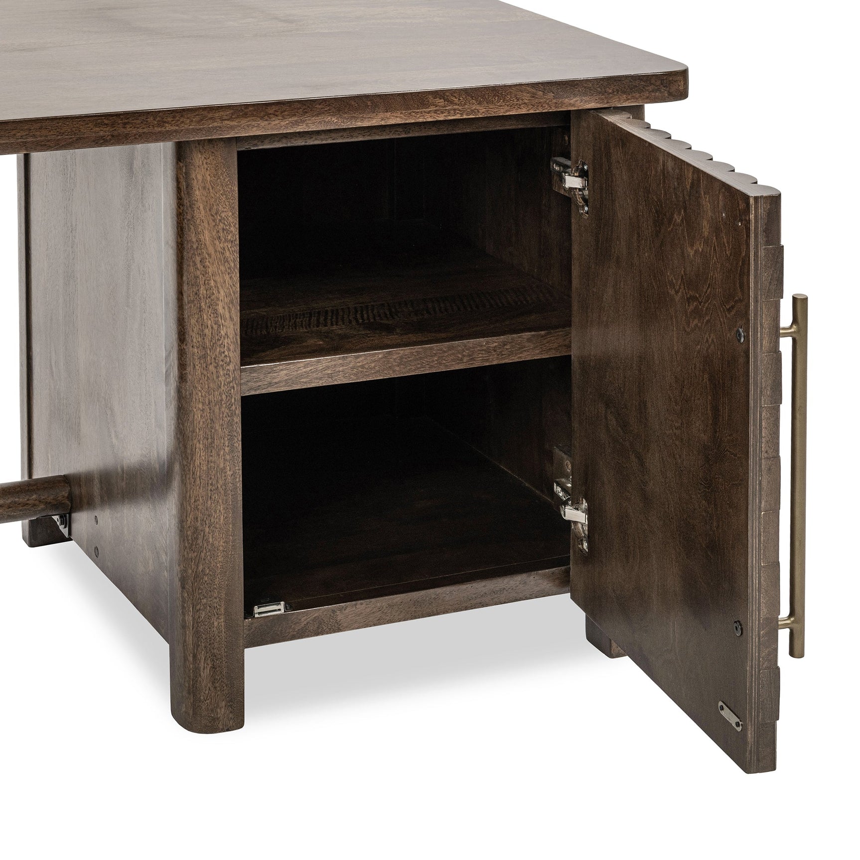 Norwood Bark Brown Desk - Ornate Home