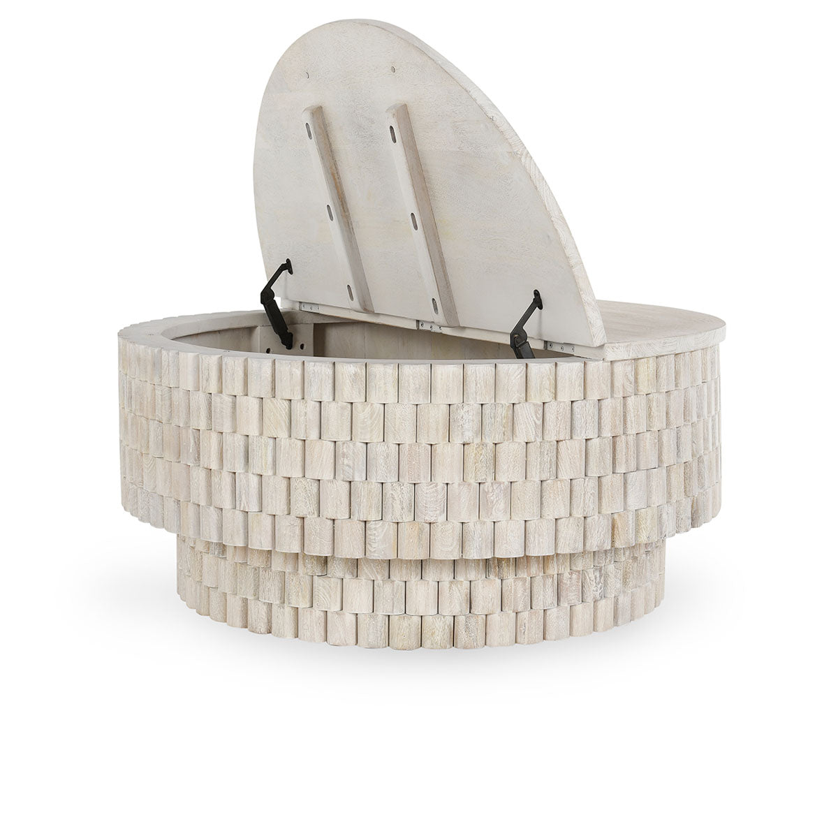 Norwood Cream Round Coffee Table - Ornate Home