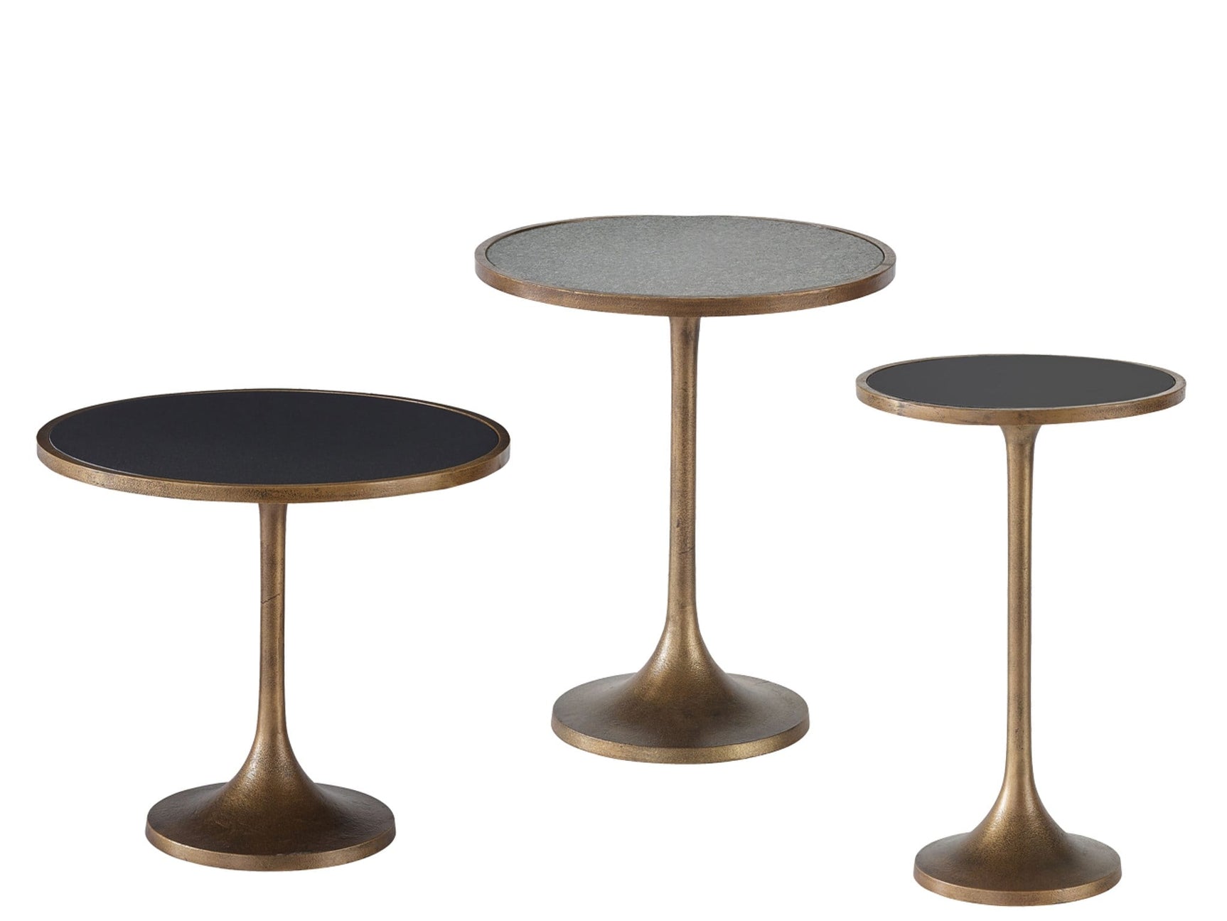 Nouveau Black/Bronze Large Bunching Table - Ornate Home