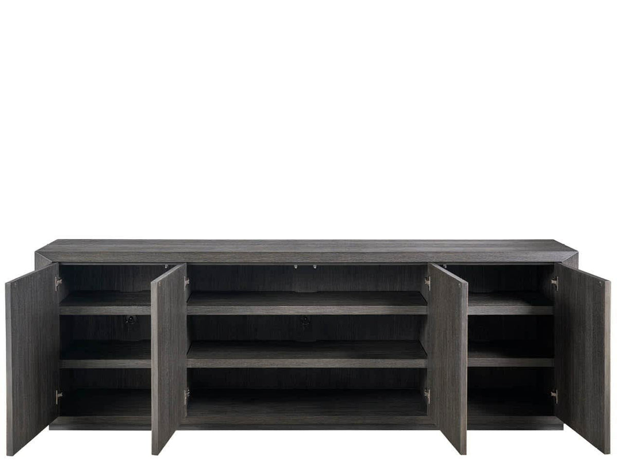 Nova Dark Oak Credenza - Ornate Home