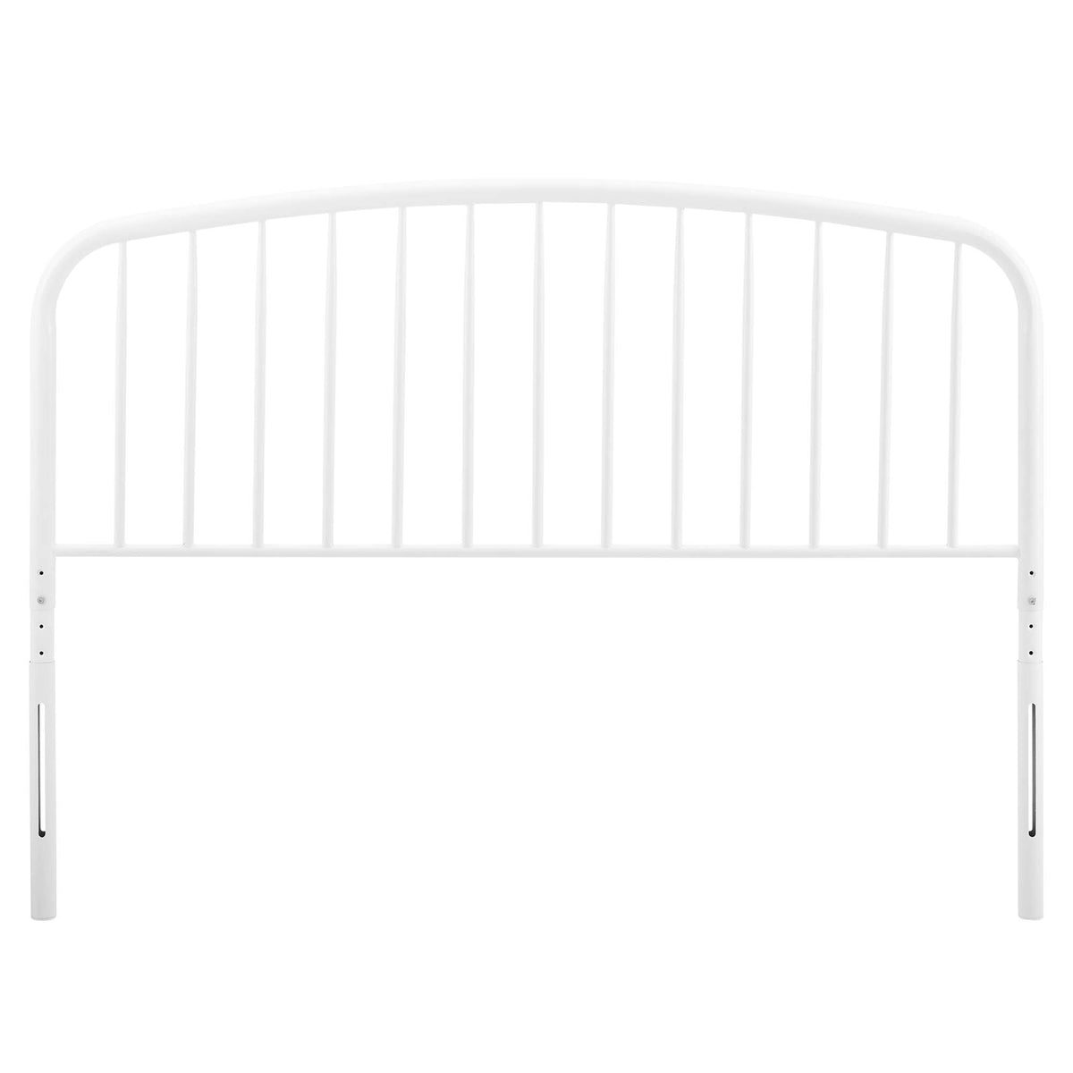 Nova White Metal Twin Headboard - Ornate Home