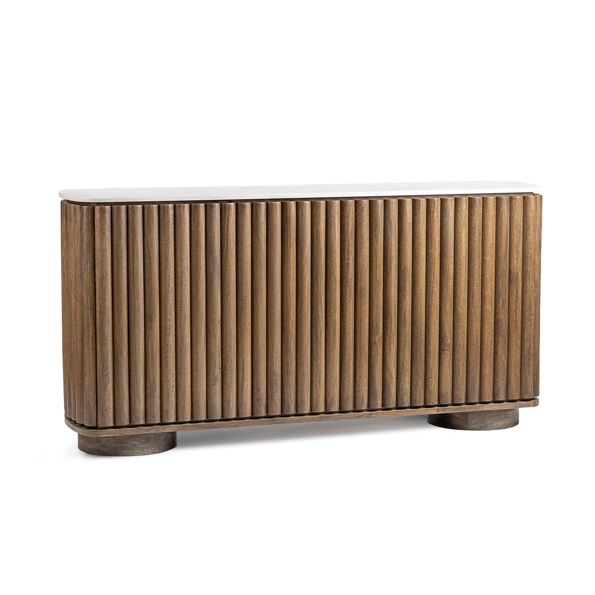 Novara Molten Walnut Bar Cabinet