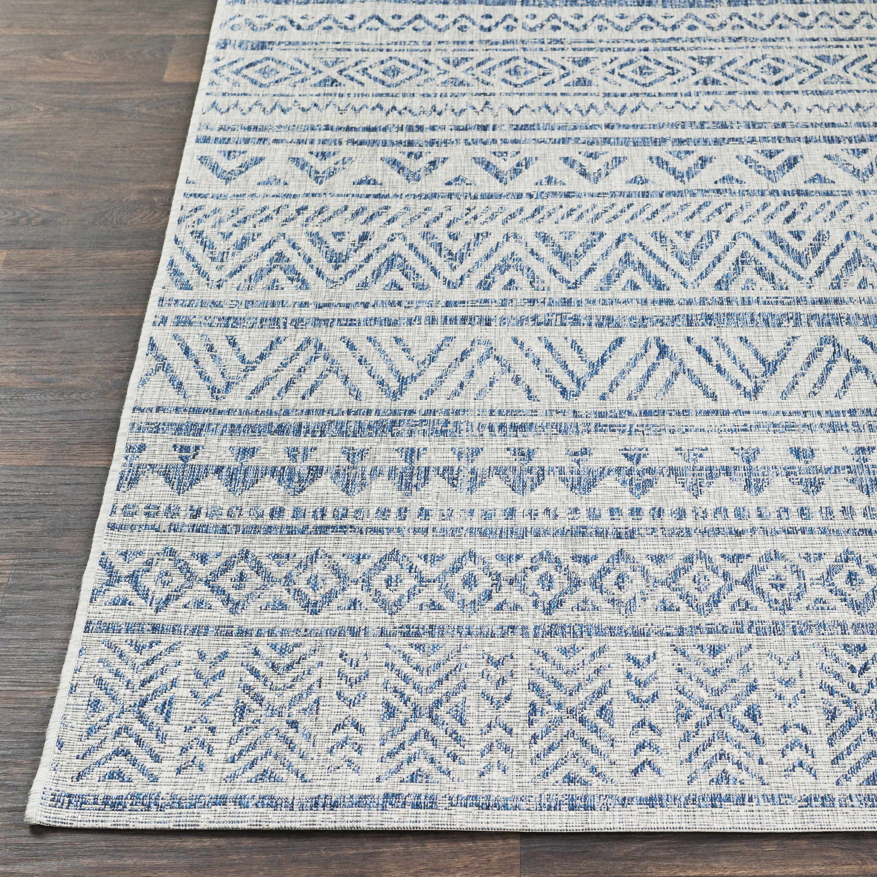 Novato All Over Pattern Performance Outdoor Rug - Ornate Home