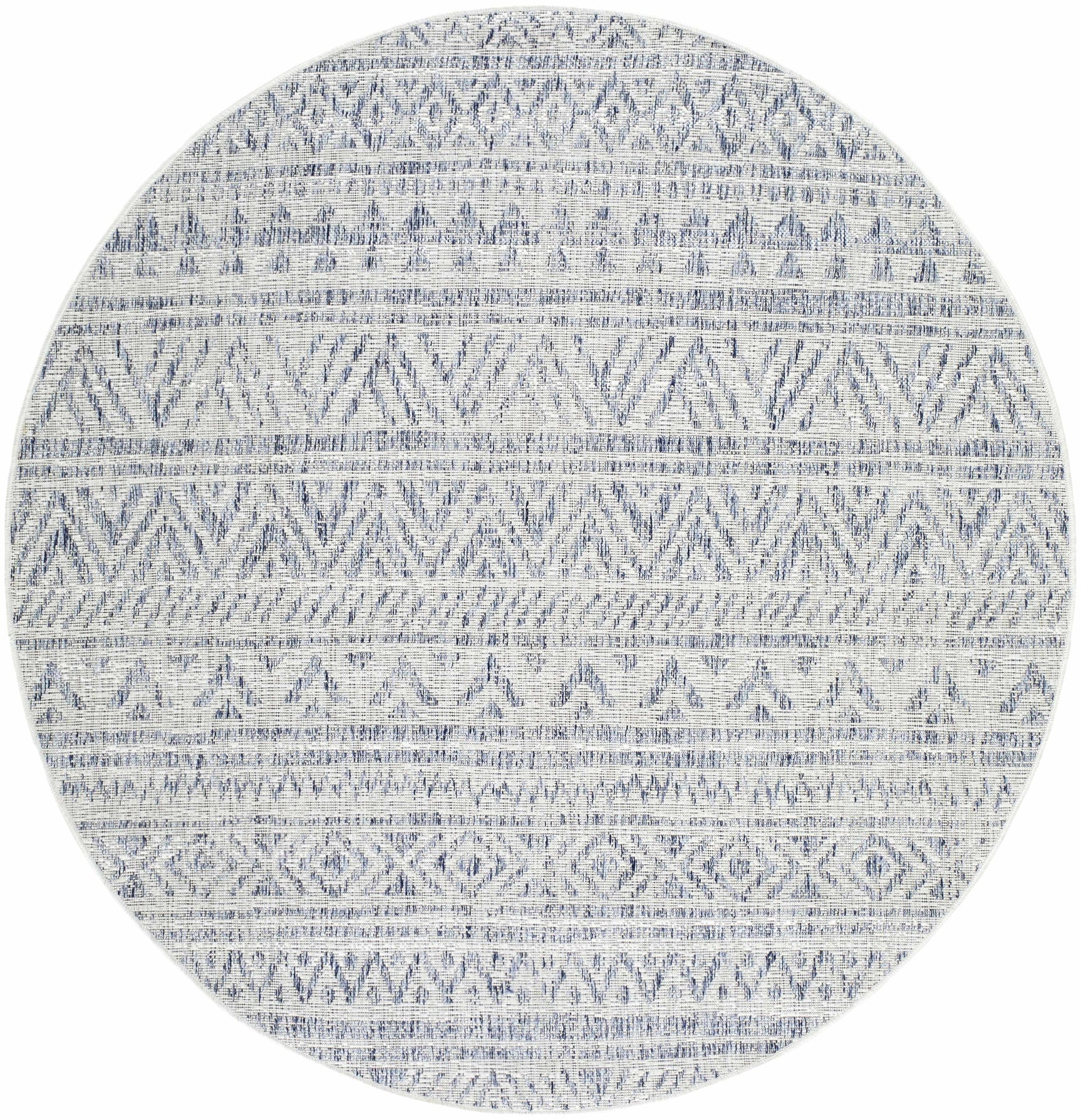Novato Gray All Over Pattern Performance Outdoor Rug - Clearance - Ornate Home