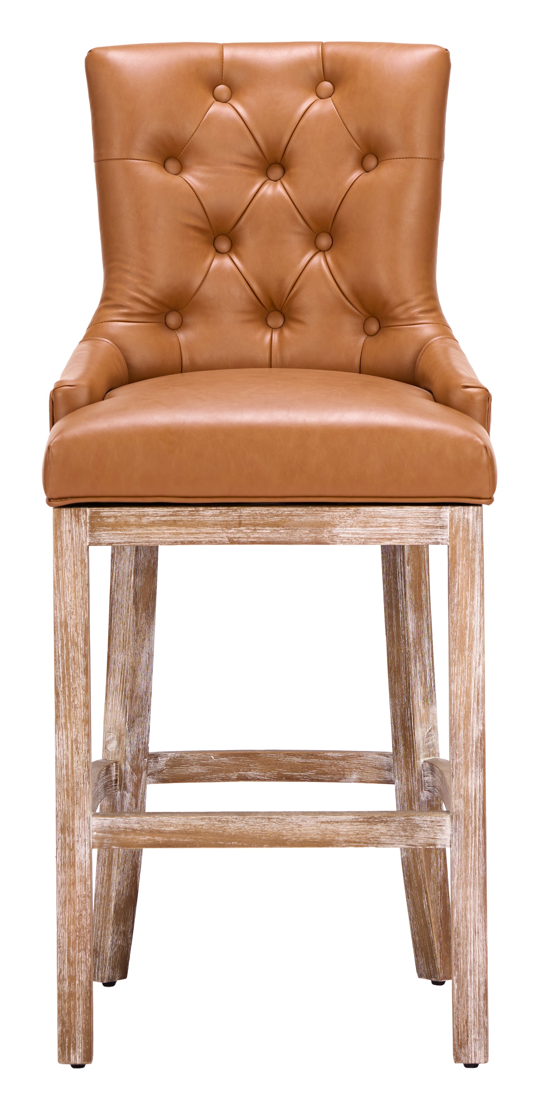 Nuby Brown Swivel Barstool