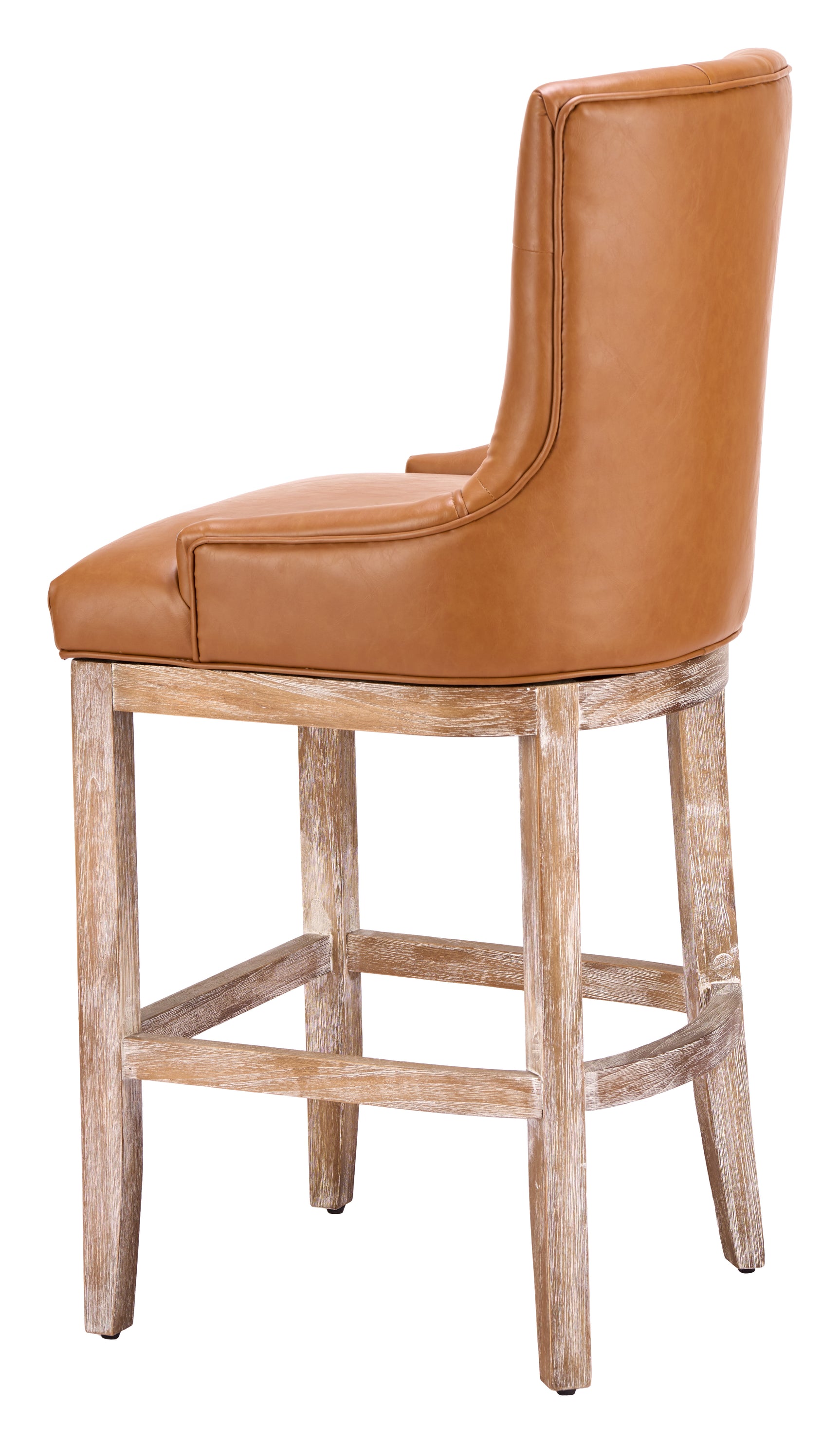 Nuby Brown Swivel Barstool
