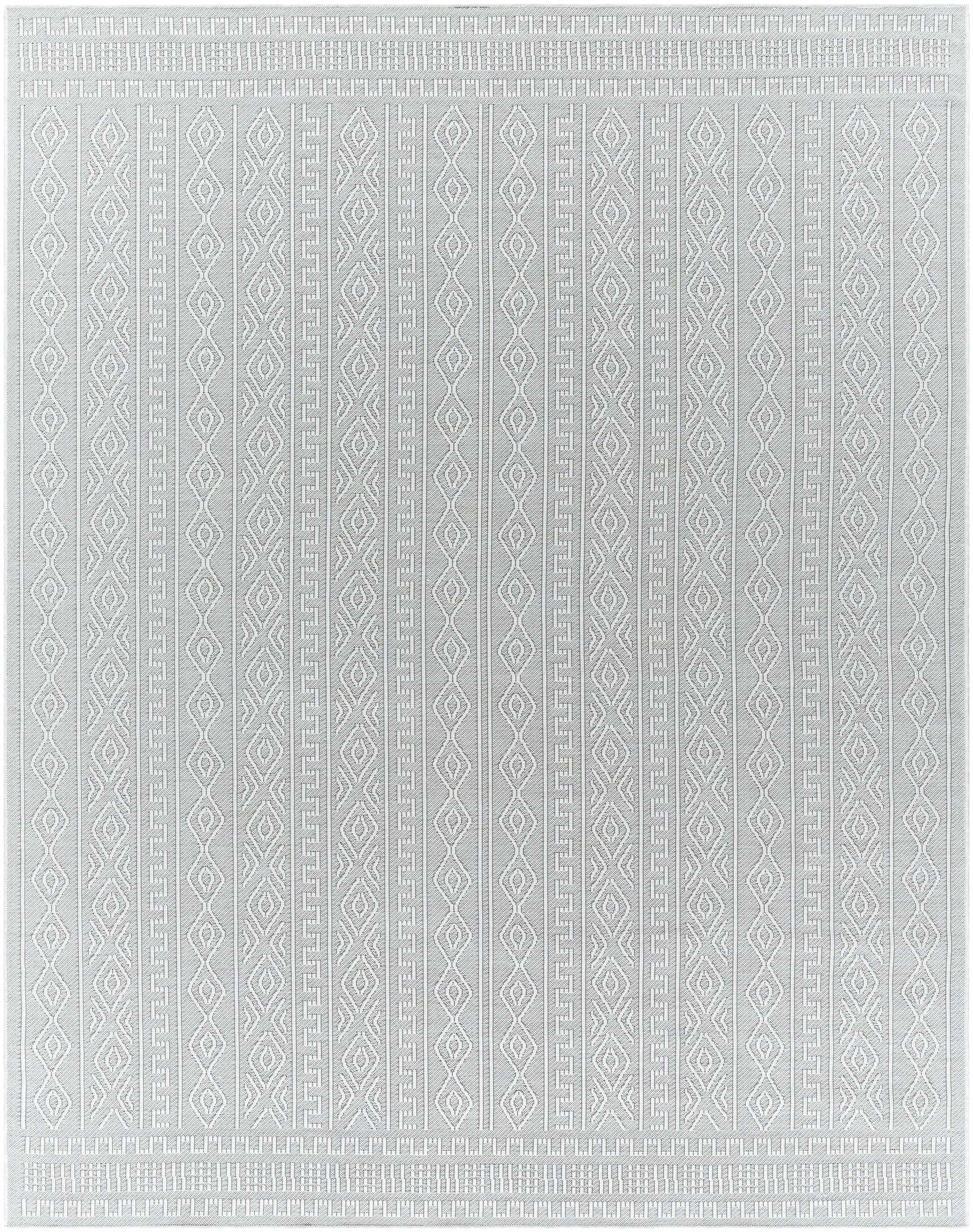 Nuela Light Gray Outdoor Area Rug - Clearance - Ornate Home