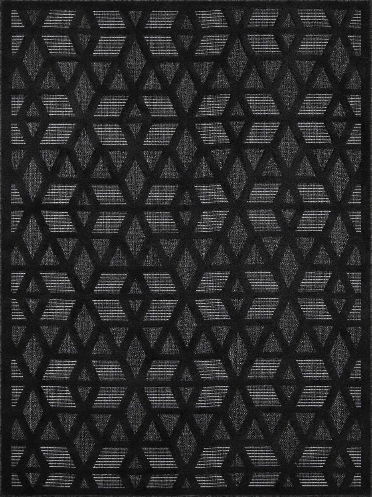 Nuri Black Outdoor Rug - Clearance - Ornate Home