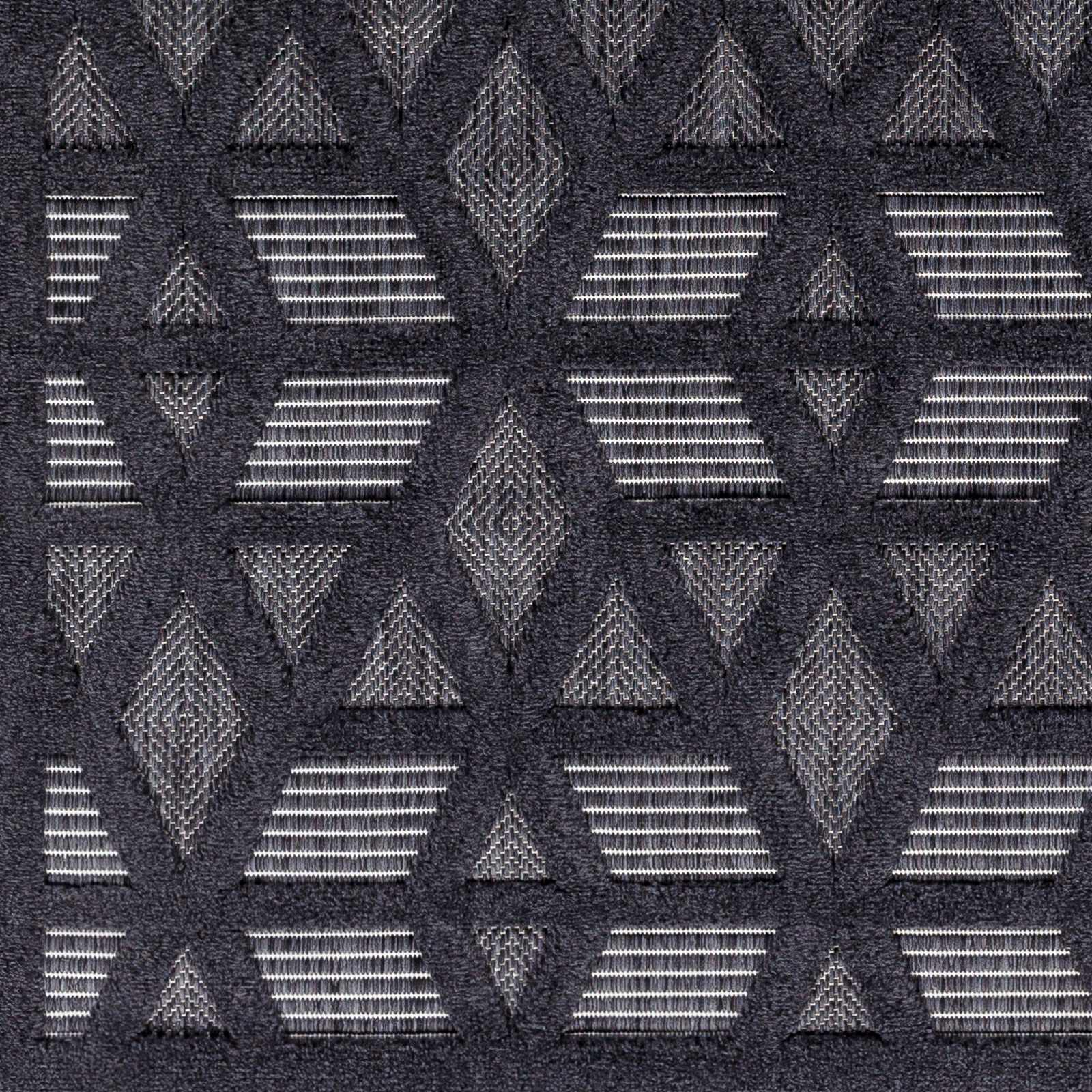 Nuri Black Outdoor Rug - Clearance - Ornate Home