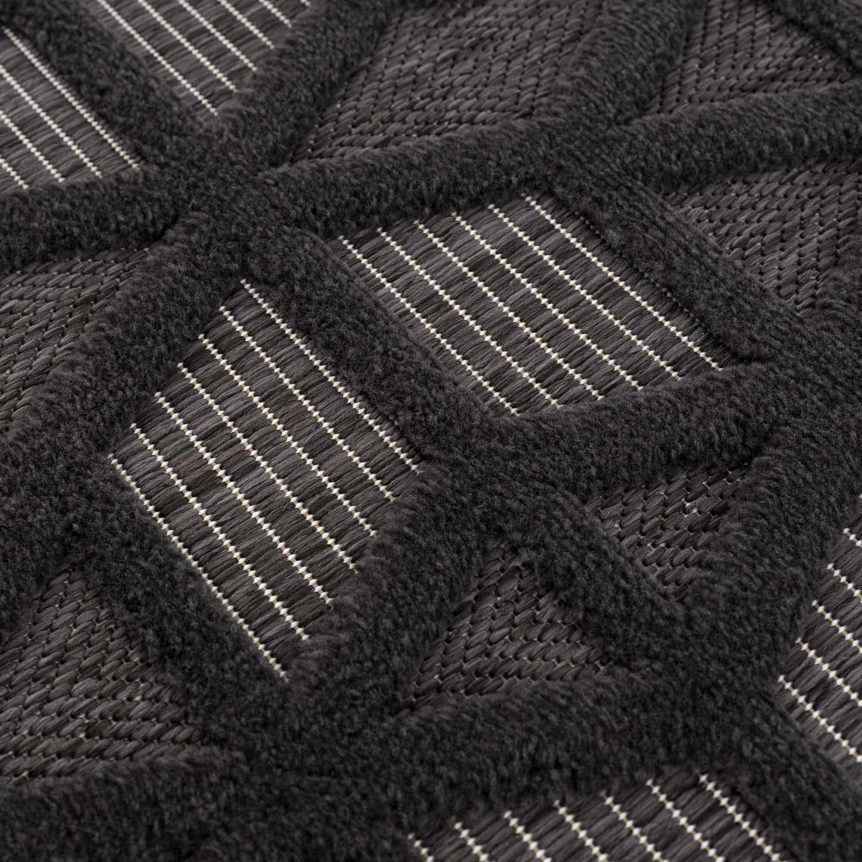 Nuri Black Outdoor Rug - Clearance - Ornate Home