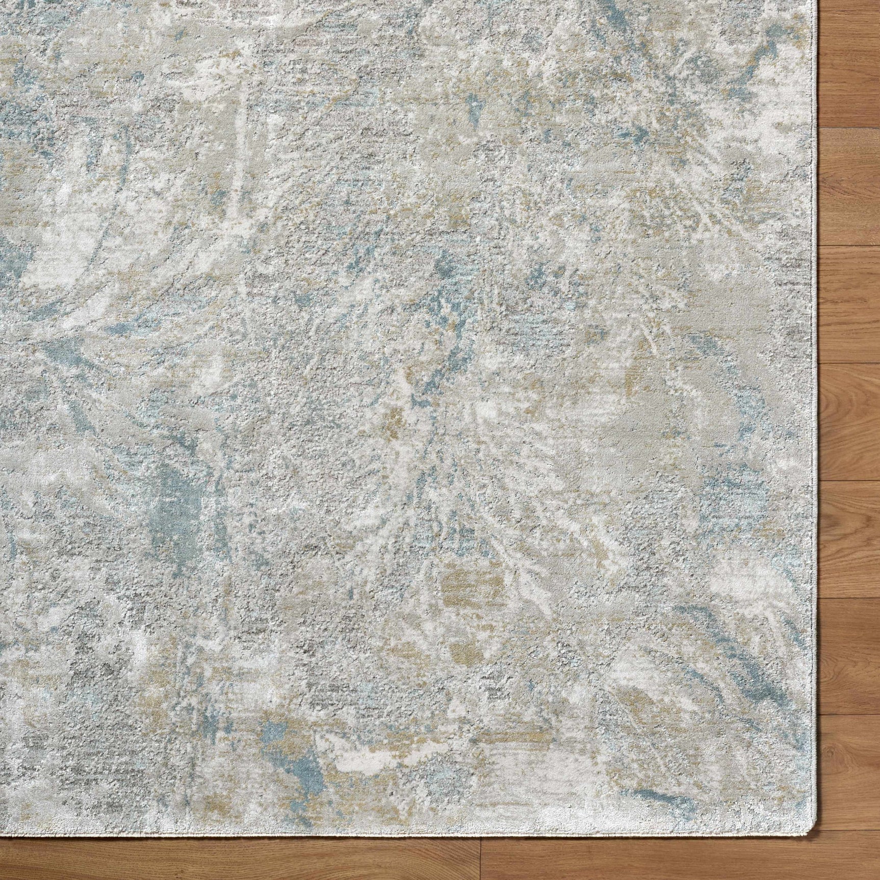 Nurit Blue Gray Thick Luxe Boutique Rug - Ornate Home