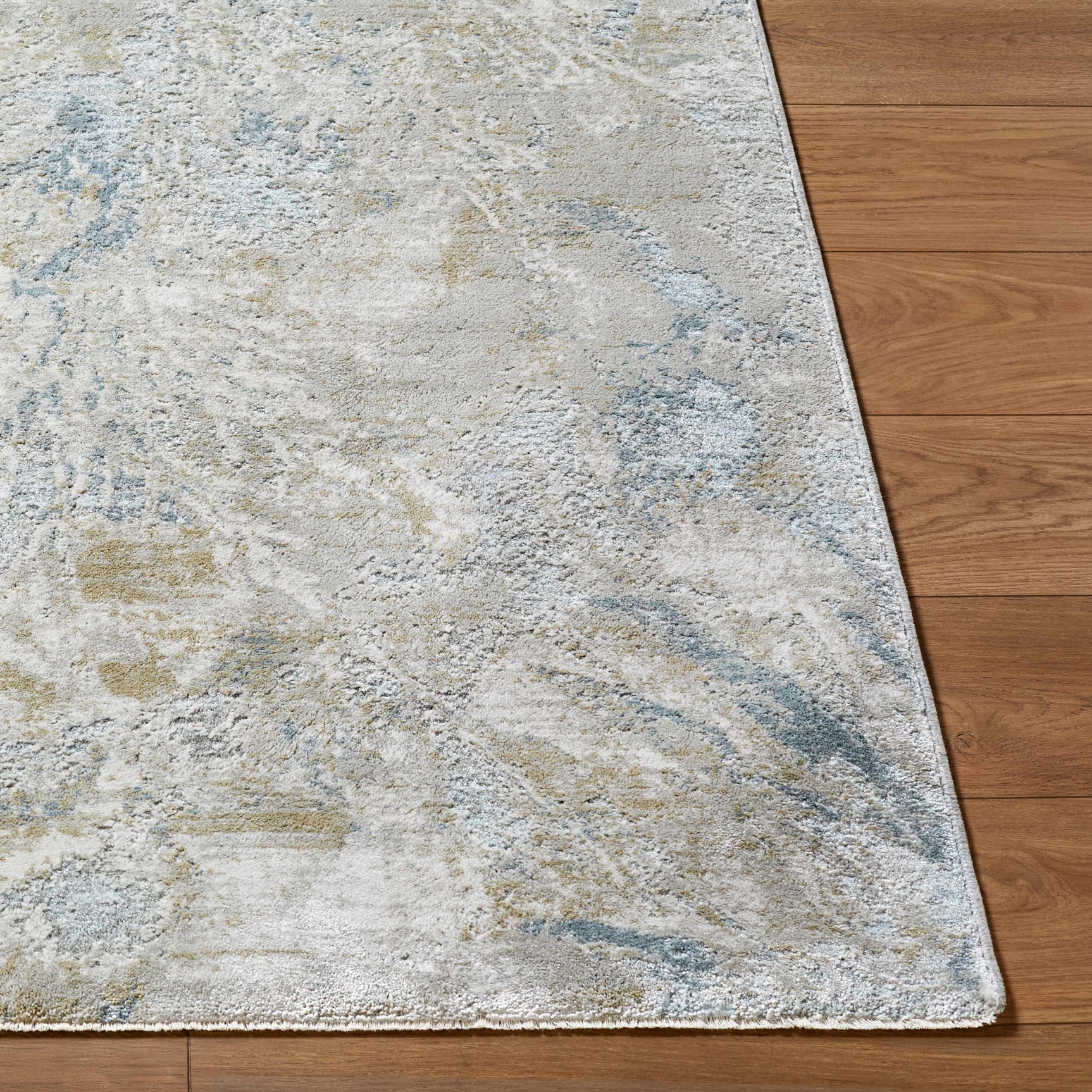 Nurit Blue Gray Thick Luxe Boutique Rug - Ornate Home