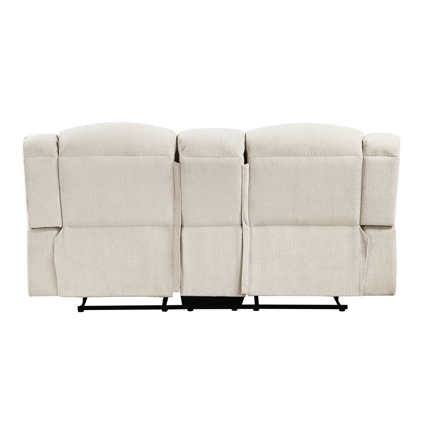Nutmeg Beige Double Reclining Loveseat - Ornate Home