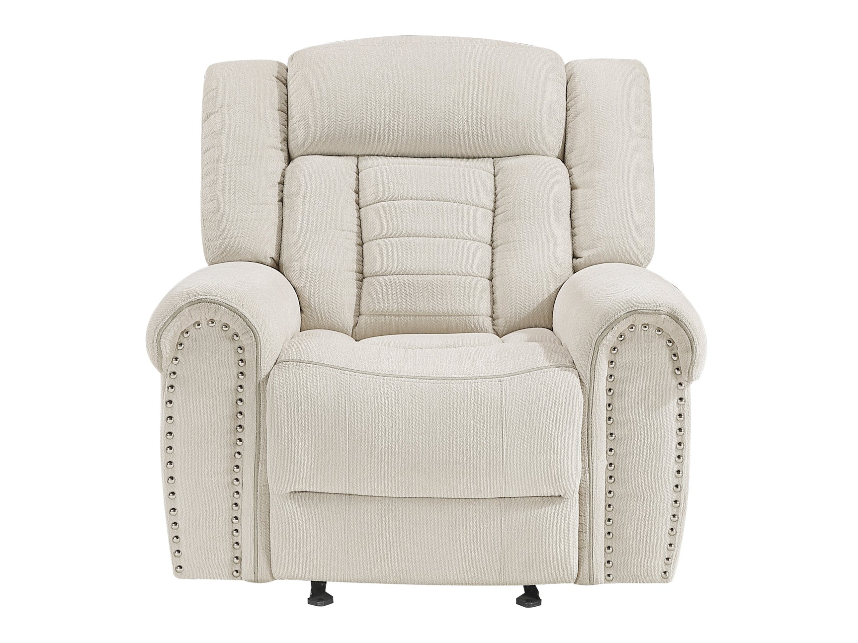 Nutmeg Beige Glider Reclining Chair - Ornate Home
