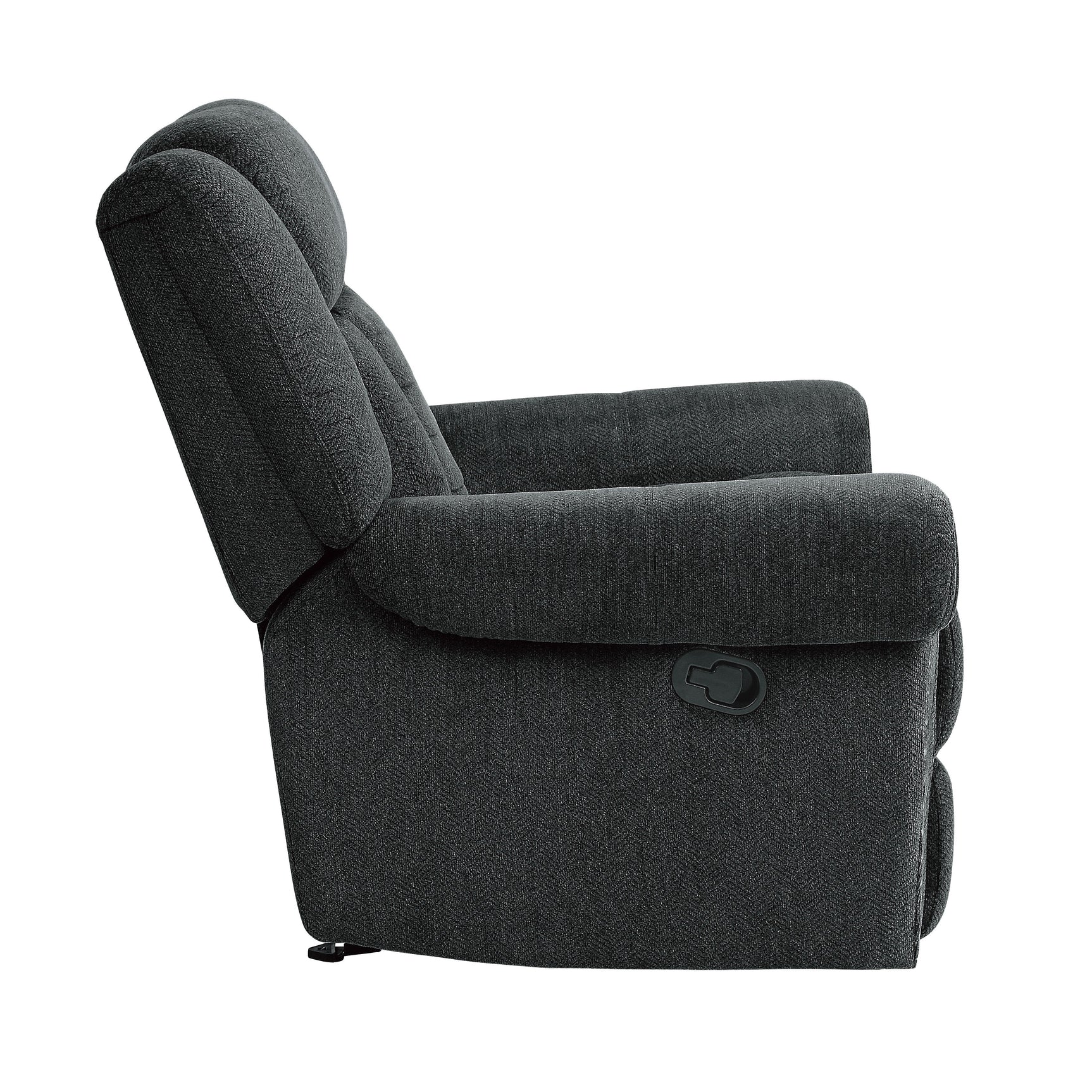 Nutmeg Gray Glider Reclining Chair - Ornate Home