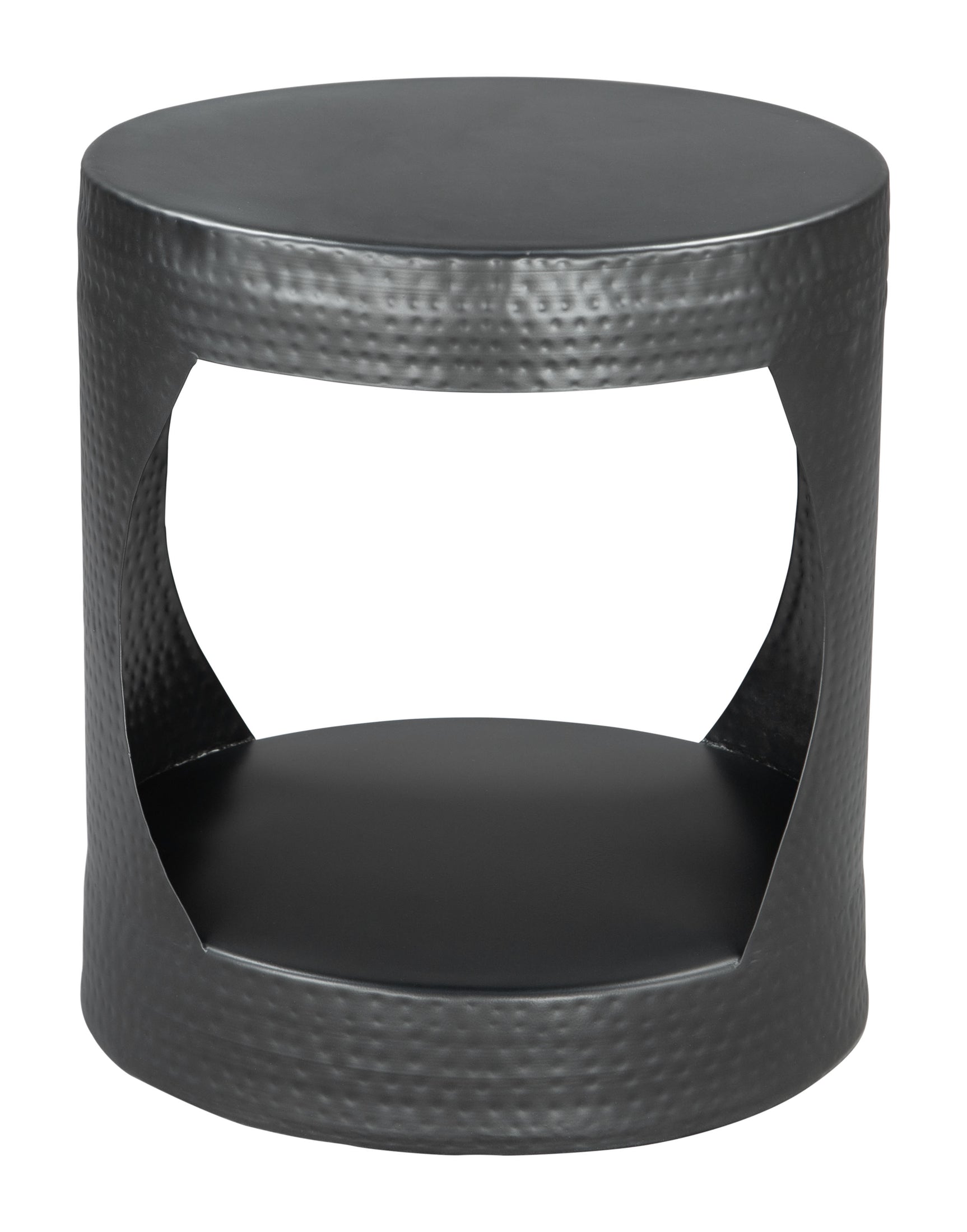 Nuuk Black Side Table - Ornate Home