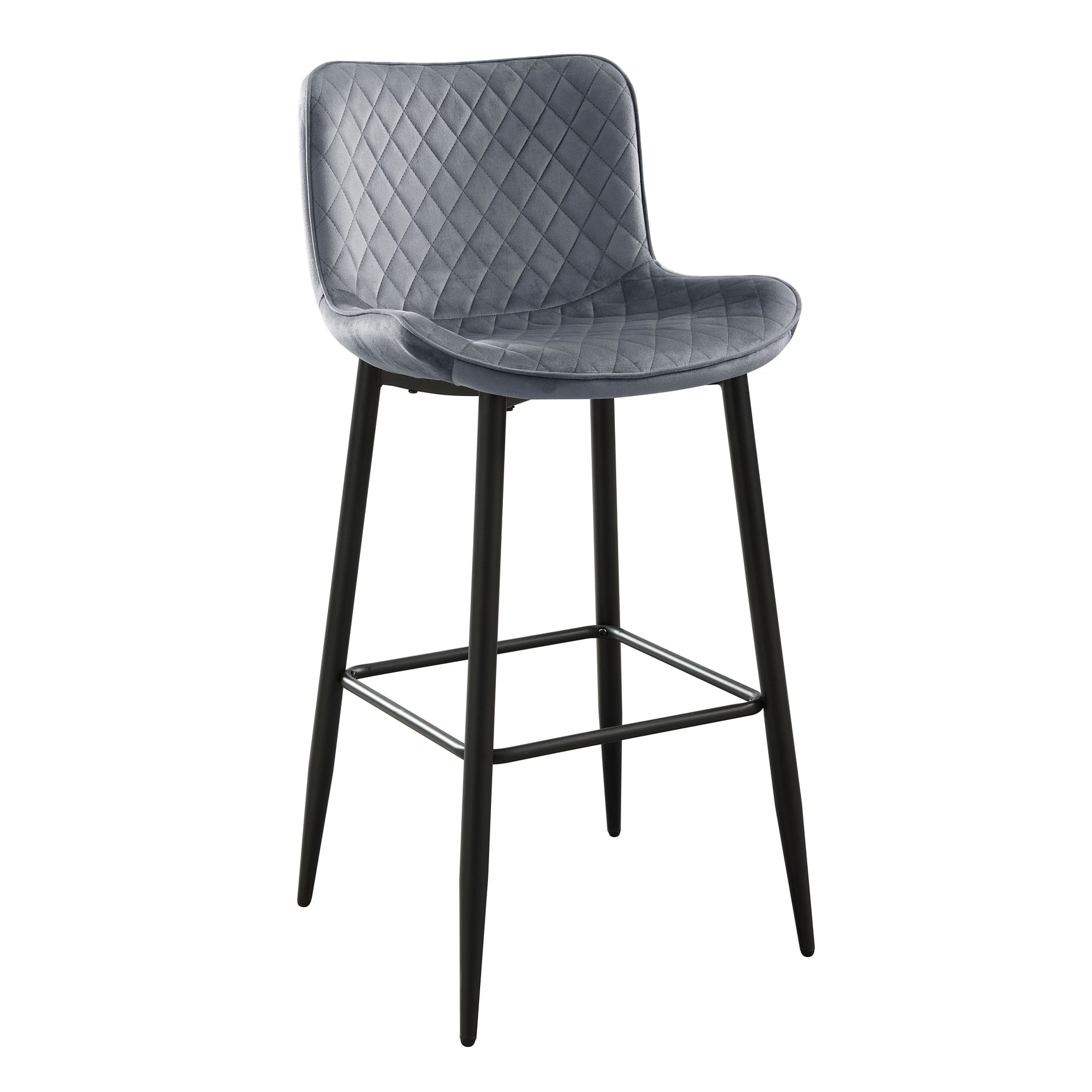Nya Dark Gray Pub Height Chair - Ornate Home
