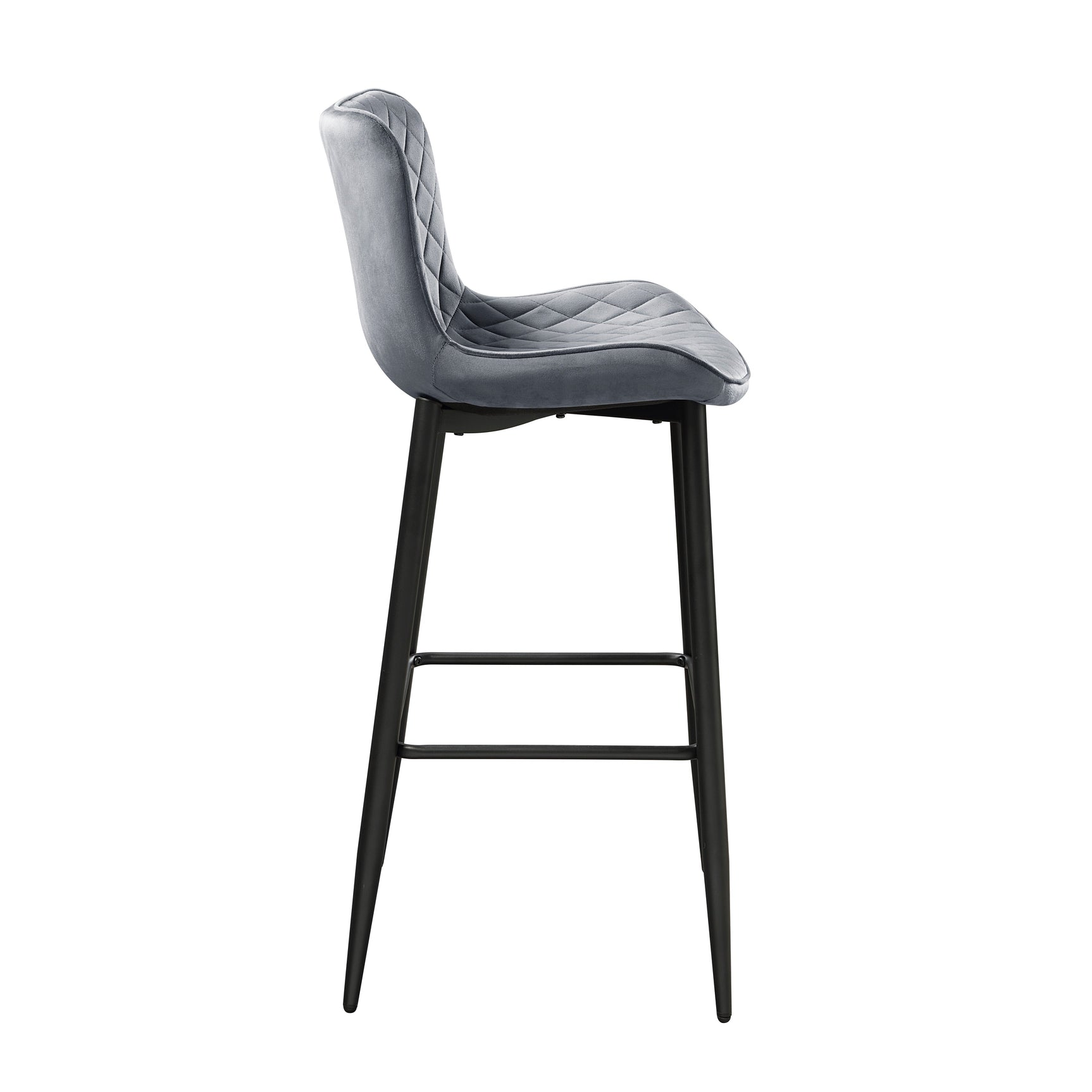 Nya Dark Gray Pub Height Chair - Ornate Home