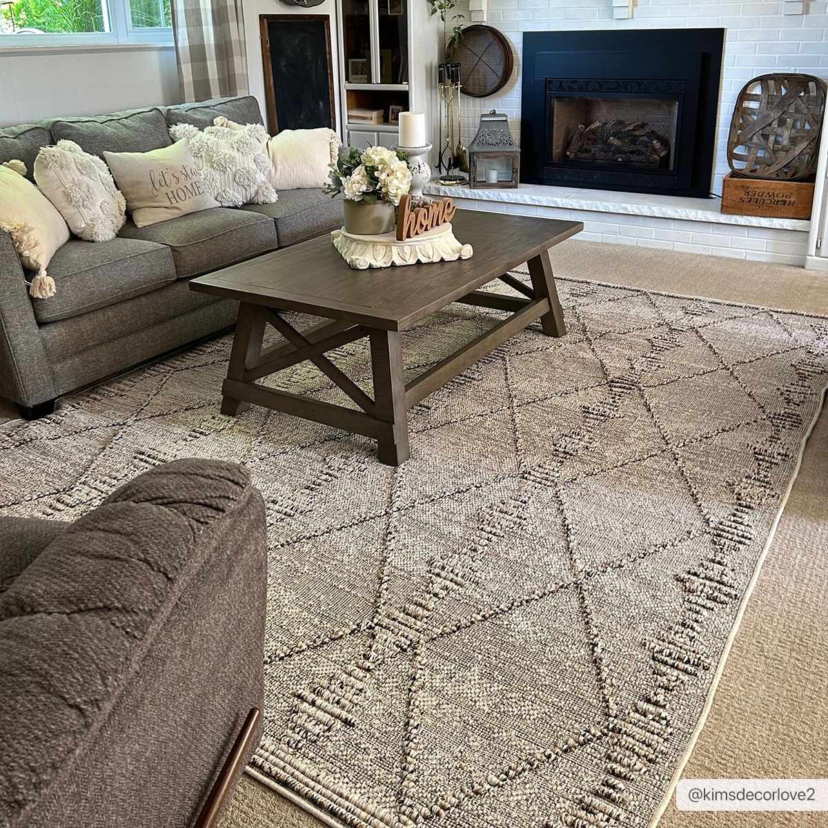Nyla Bone Indoor & Outdoor Rug - 2x3 - Clearance - Ornate Home