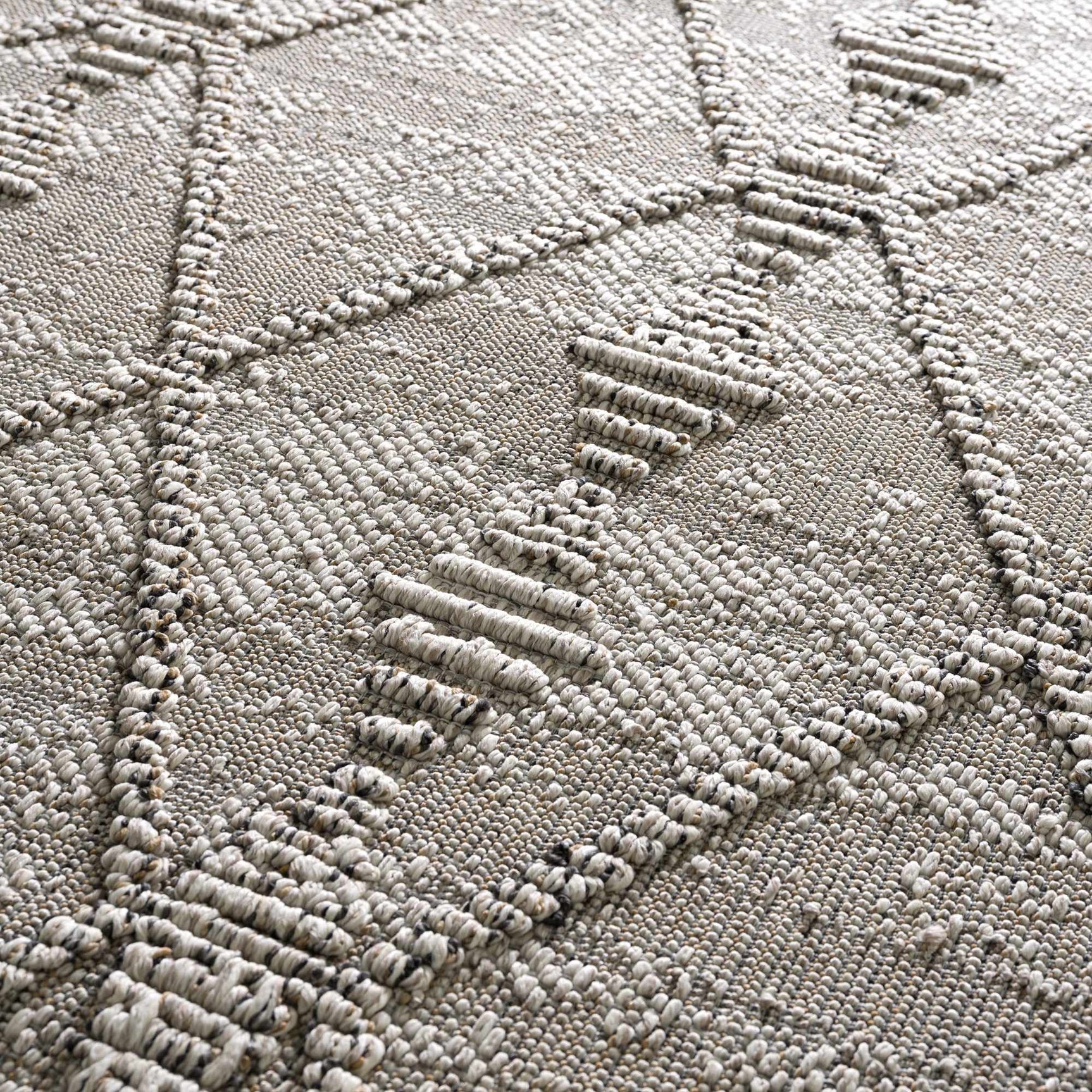 Nyla Bone Textured Performance Rug - Clearance - Ornate Home