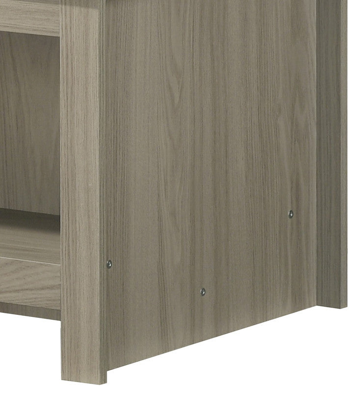 Nyla Gray Oak 43"W Coffee Table - Ornate Home
