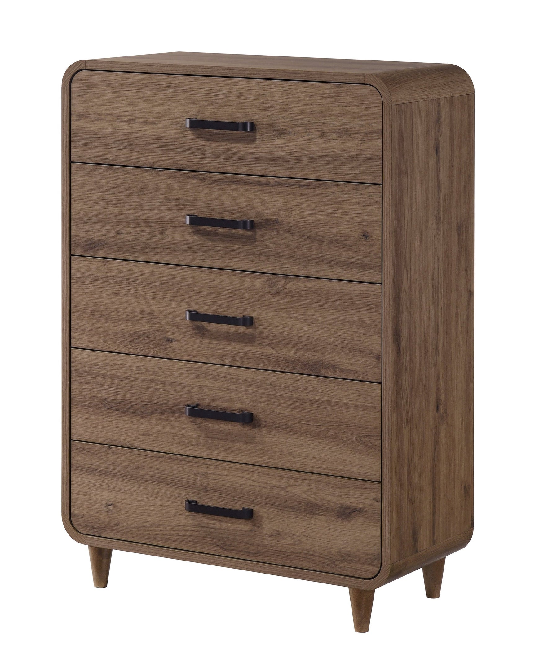 Nyomi Light Brown Panel Bedroom Set - Ornate Home