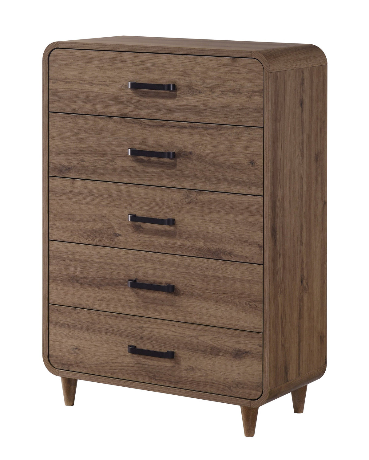 Nyomi Light Brown Panel Bedroom Set - Ornate Home