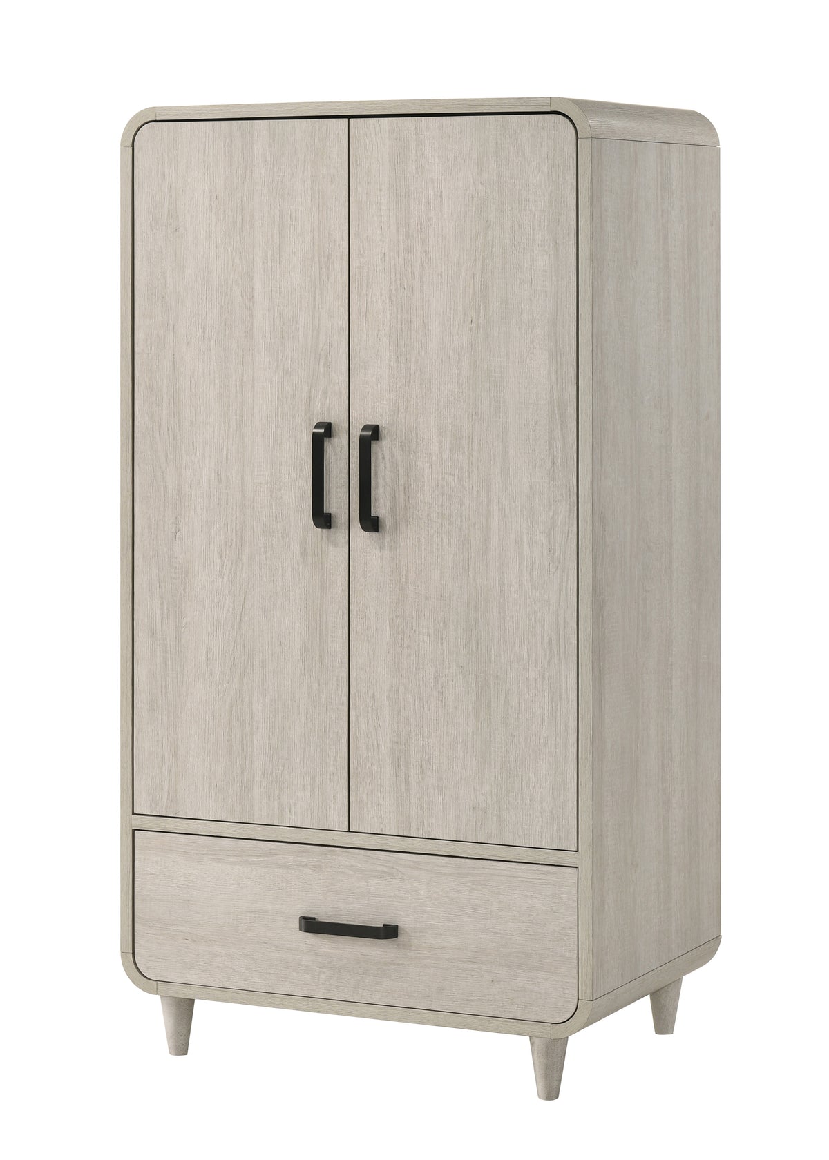 Nyomi White Armoire - Ornate Home