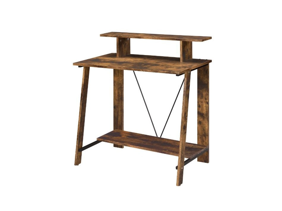 Nypho Oak Writing Desk - Ornate Home