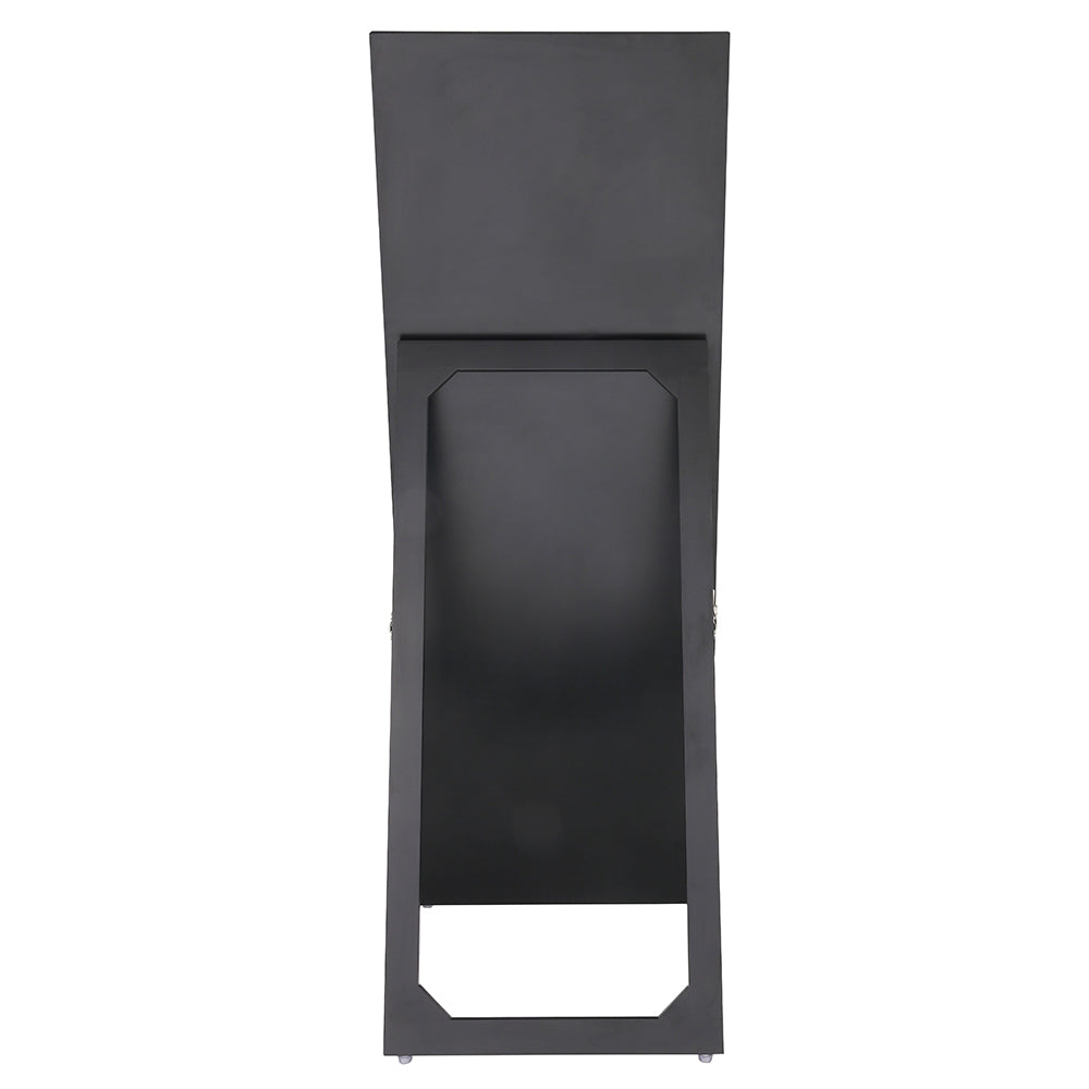 Nysa Mirrored & Faux Crystals Accent Mirror (Floor) - Ornate Home