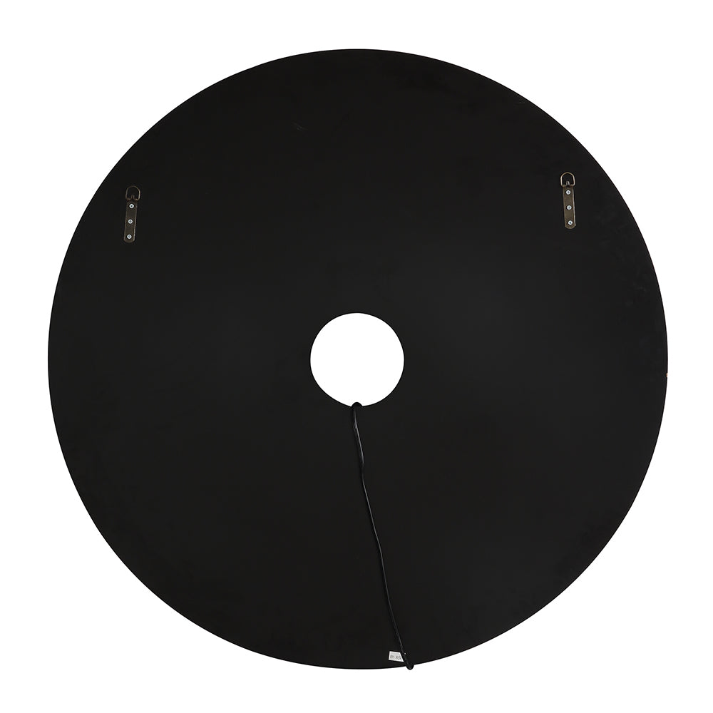 Nysa Mirrored & Faux Crystals Wall Decor (LED) - Ornate Home