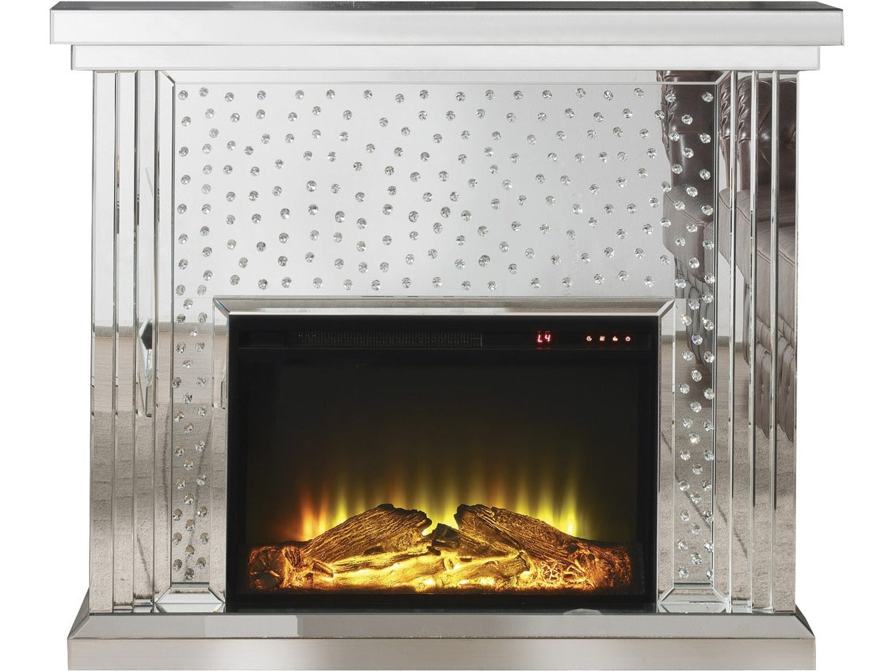 Nysa Rectangular Fireplace - Ornate Home