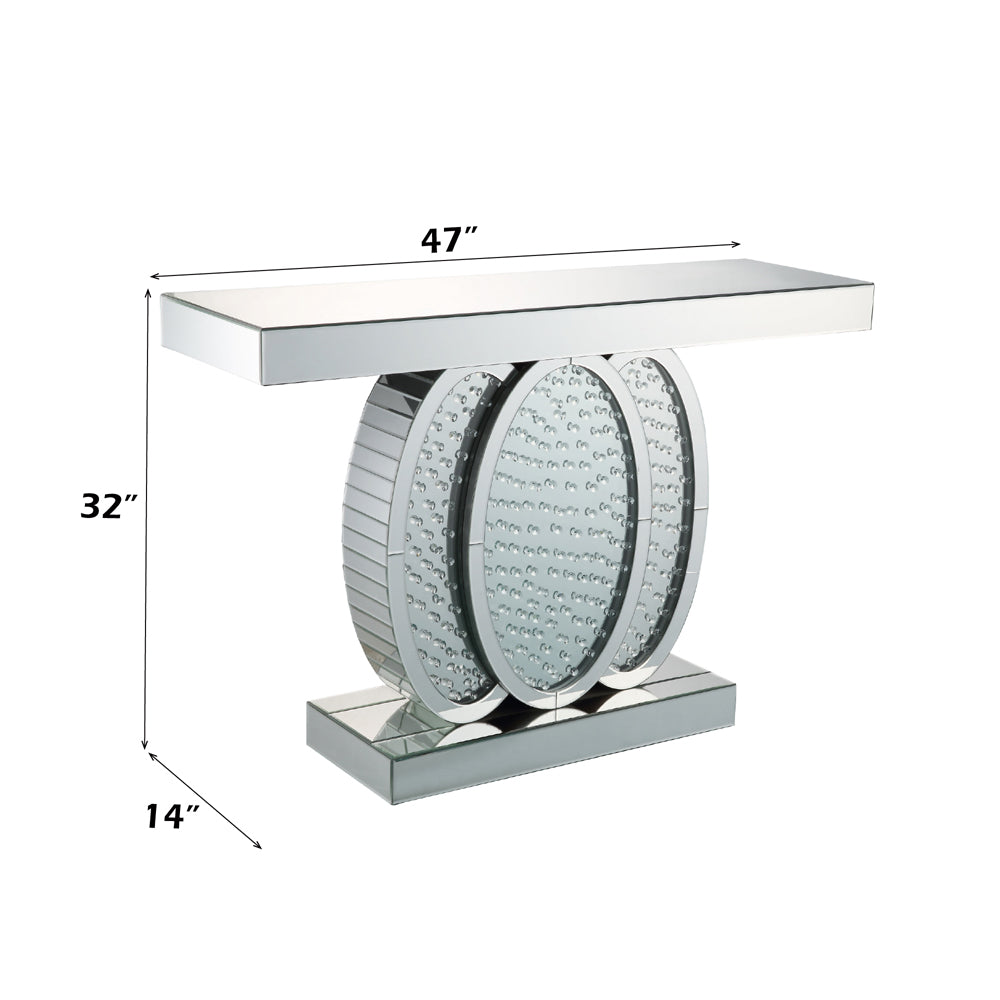 Nysa Ring Motif Console Table - Ornate Home