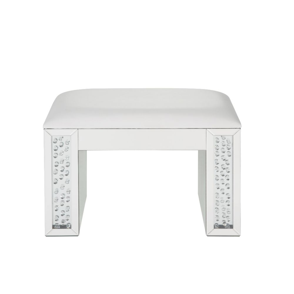 Nysa Vanity Stool - Ornate Home
