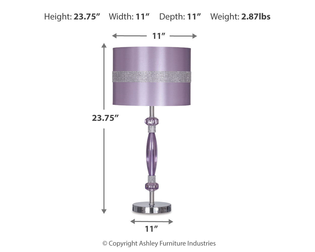 Nyssa Table Lamp (Online Special Price) - Ornate Home