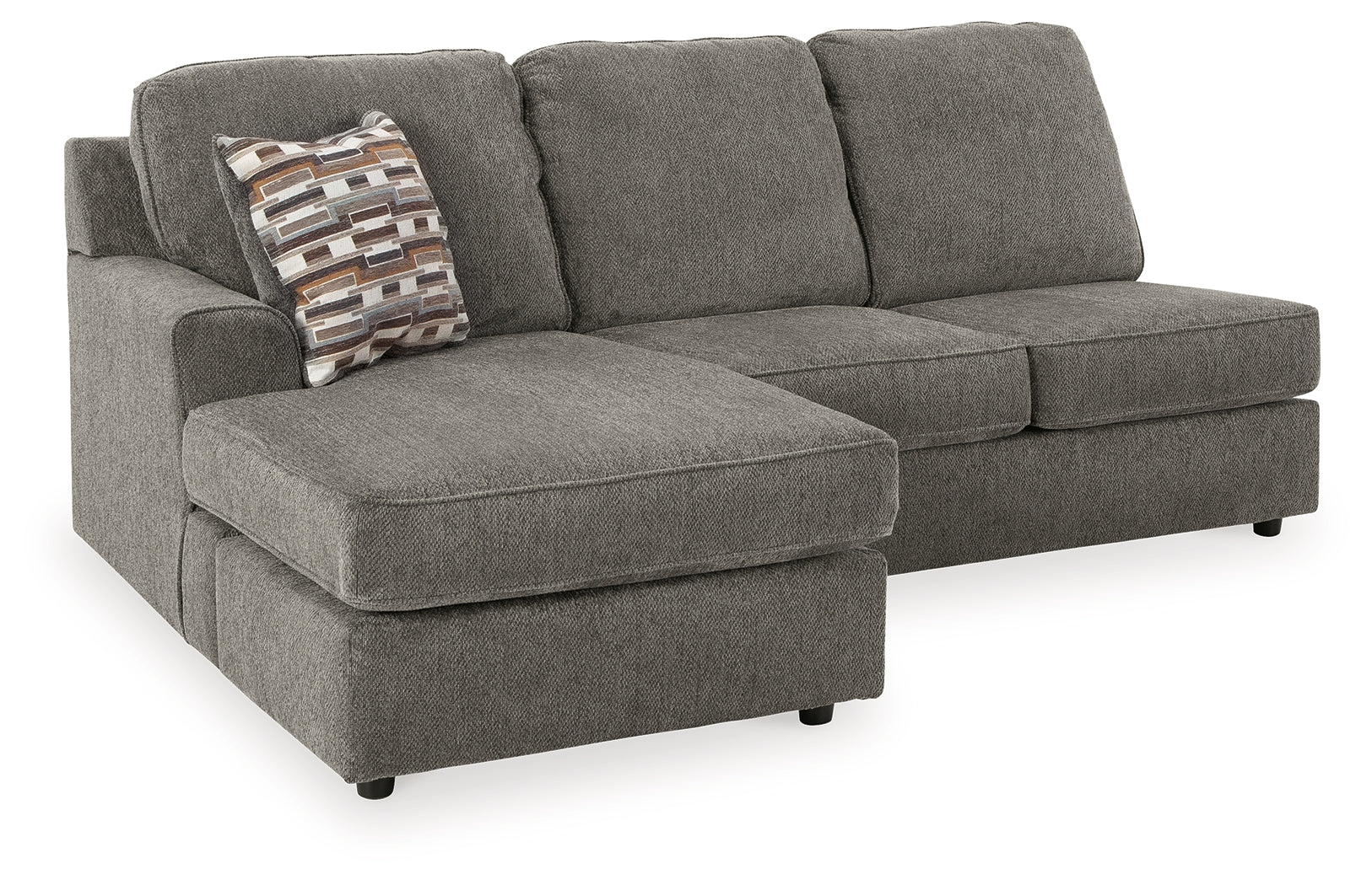 O'Phannon Putty 2-Piece Sectional & Ottoman - Ornate Home