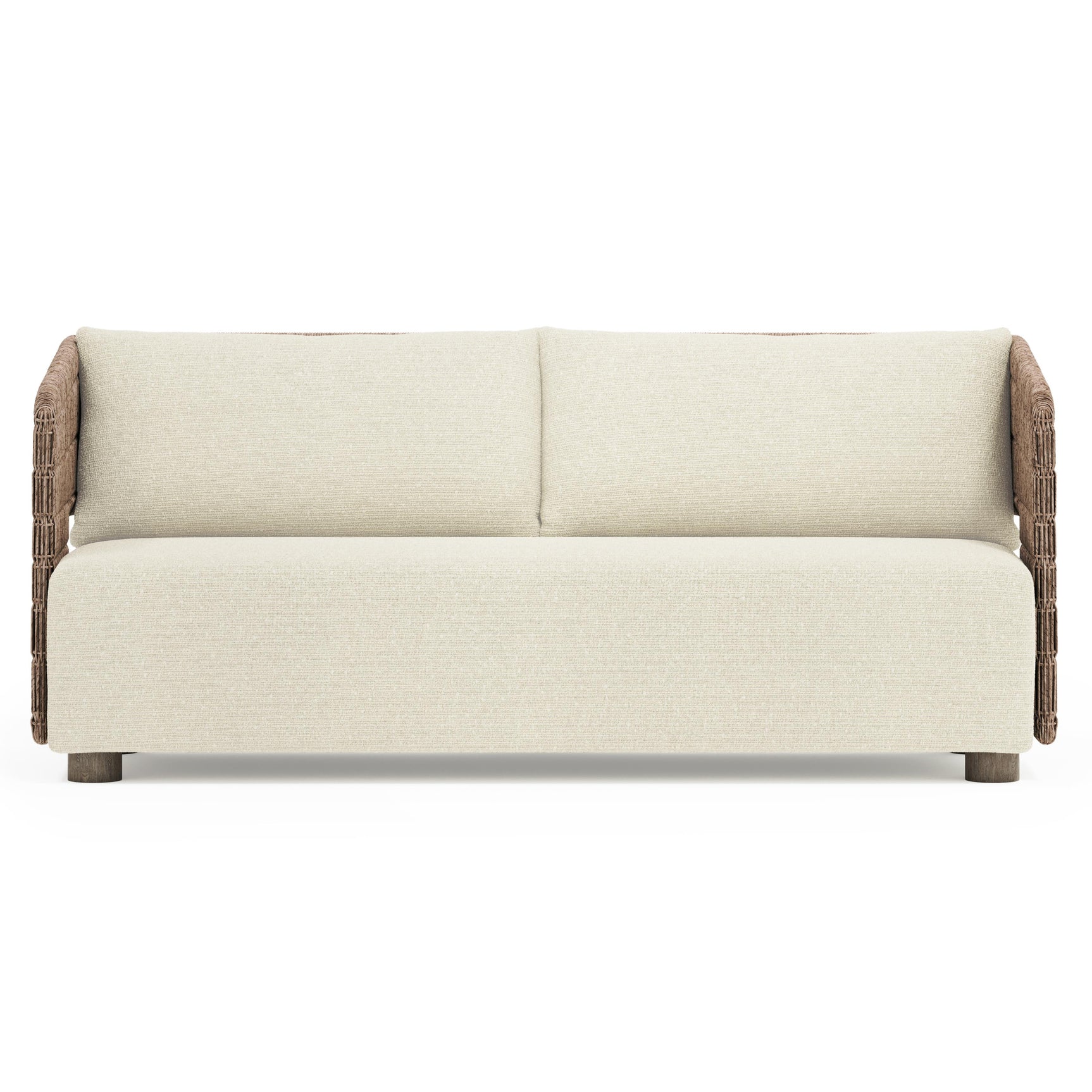 Maldives Weathered Teak Outdoor Sofa